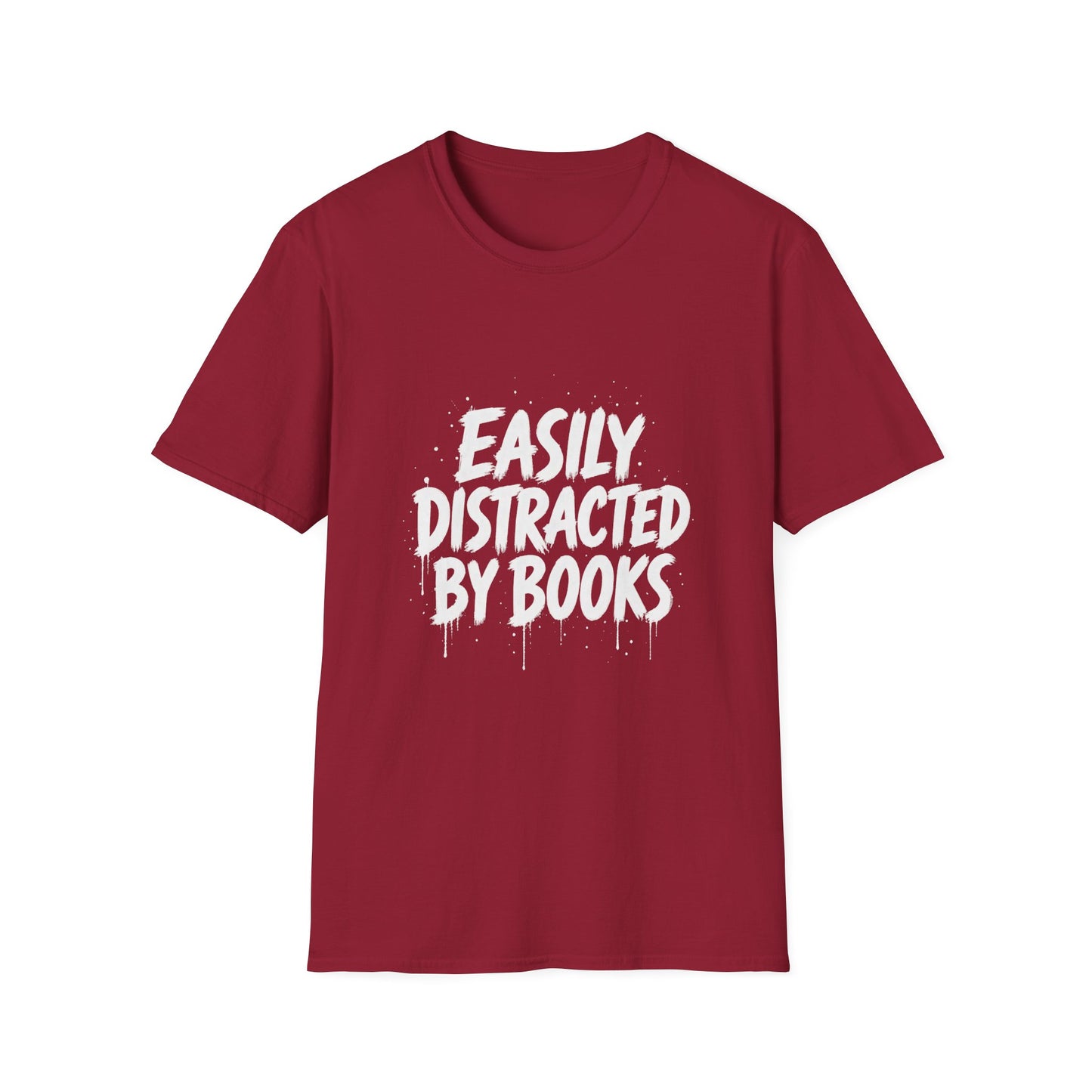 Lightweight Fabric - "Easily Distracted by Books" T‑Shirt