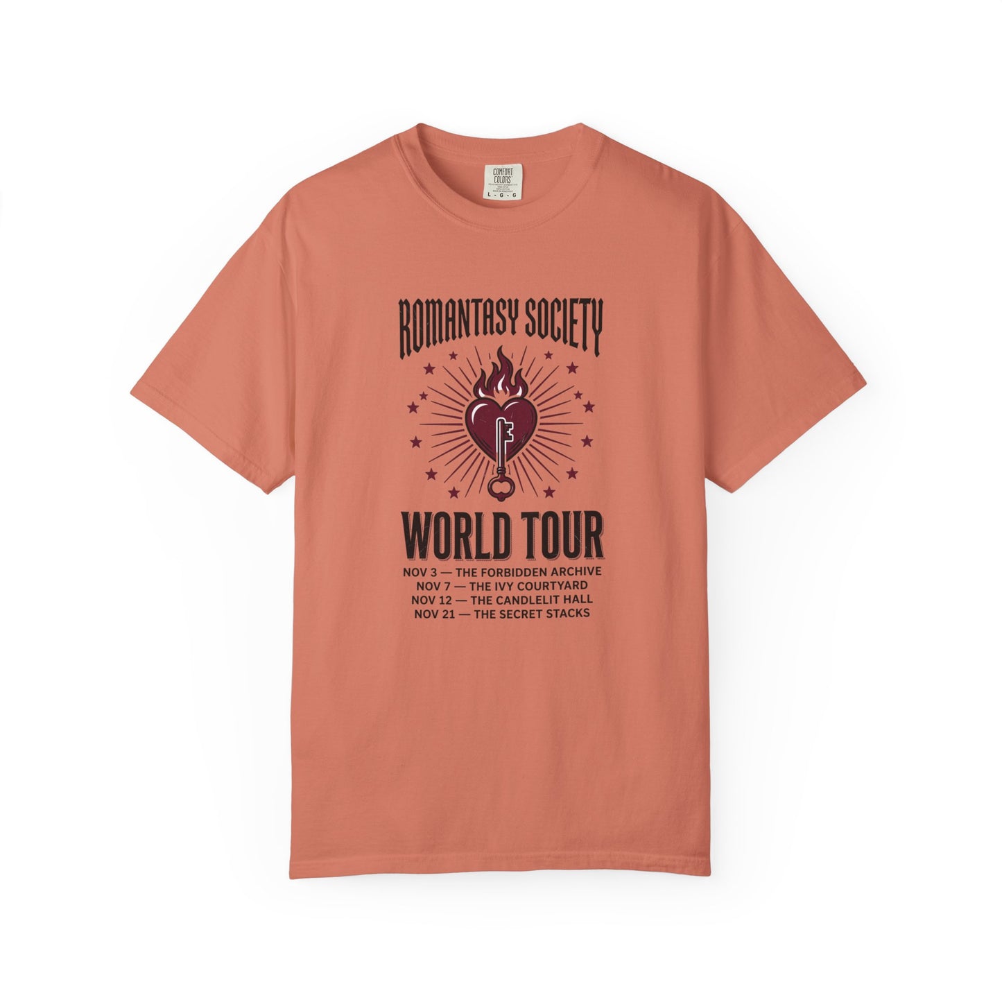 "Romantasy Society World Tour" Graphic T-Shirt