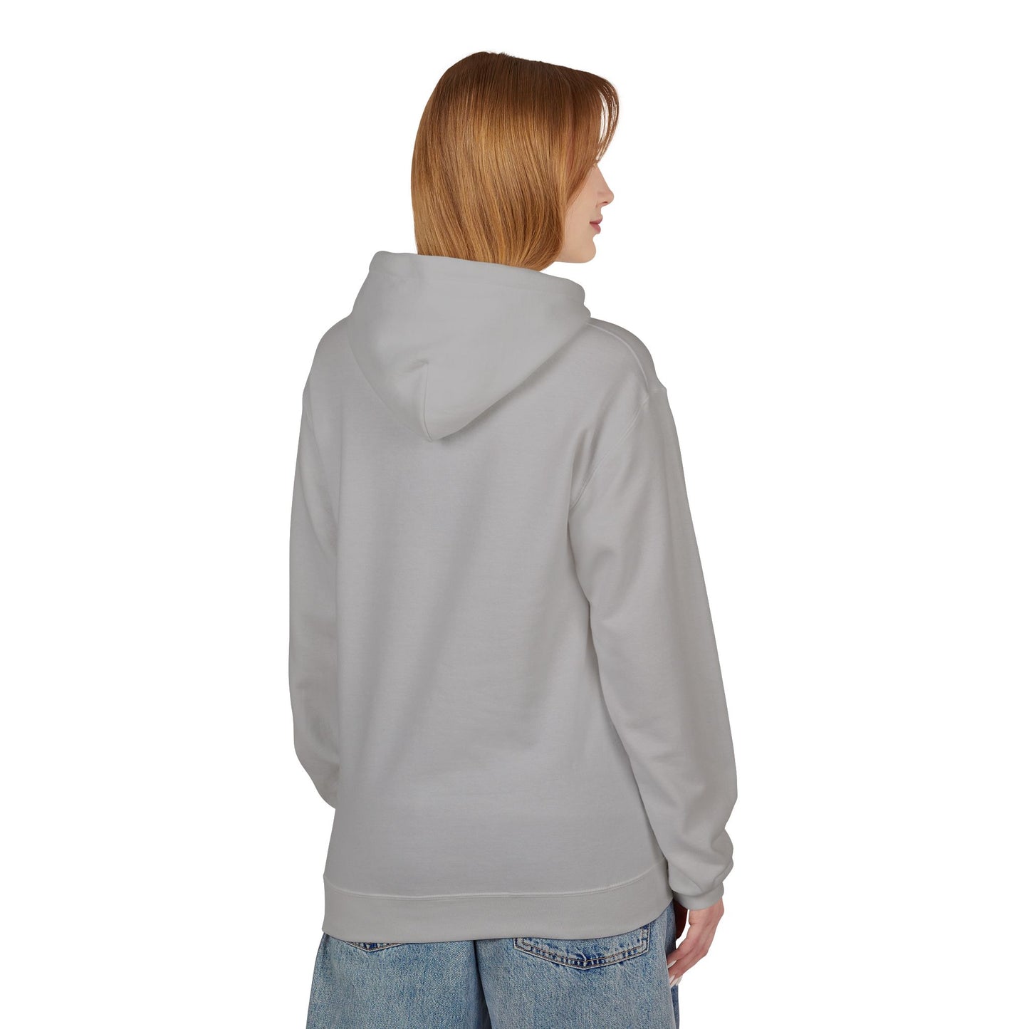 Fleece Fantasy Readers Hoodie  —"Physically Here, Mentally Fighting Battles"