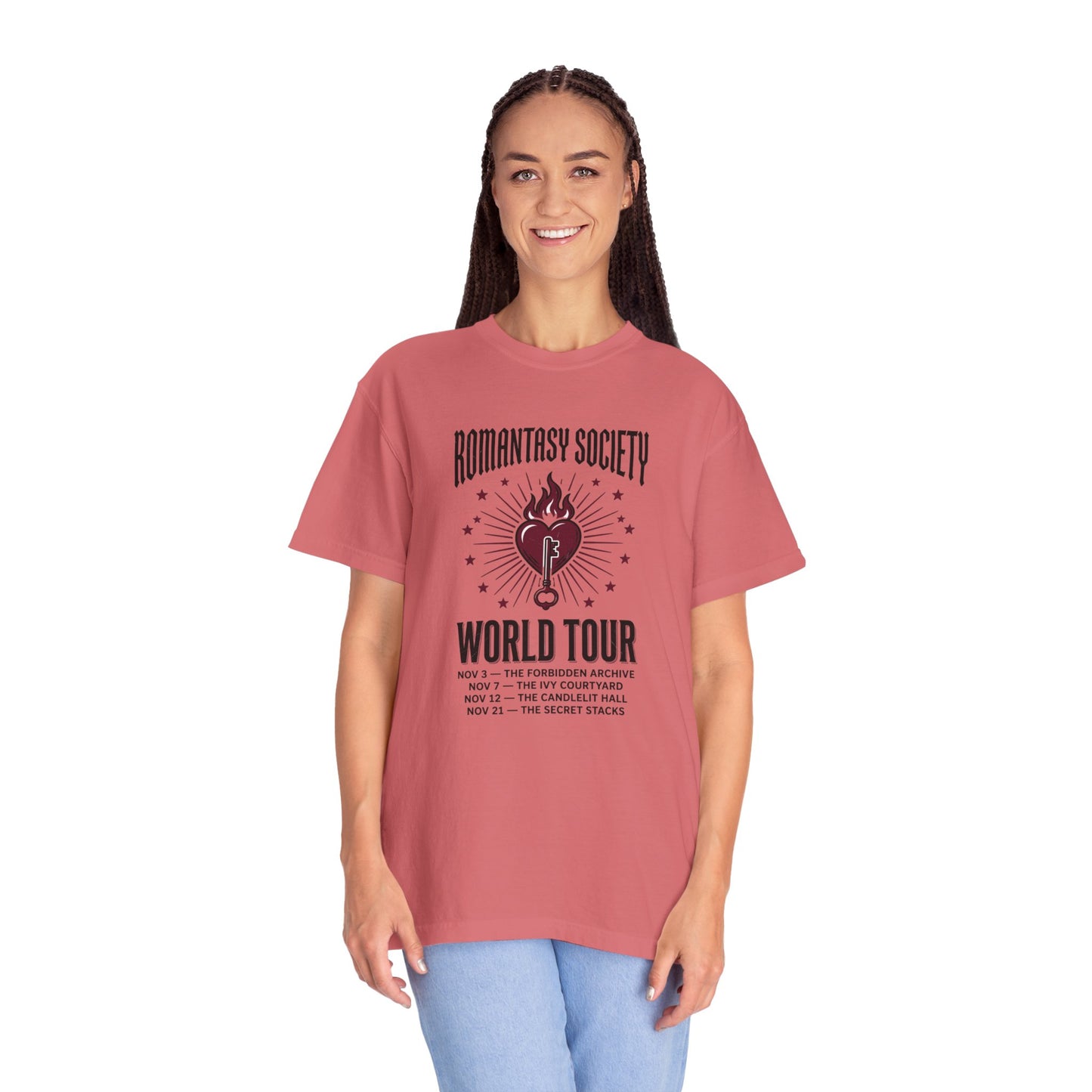 "Romantasy Society World Tour" Graphic T-Shirt