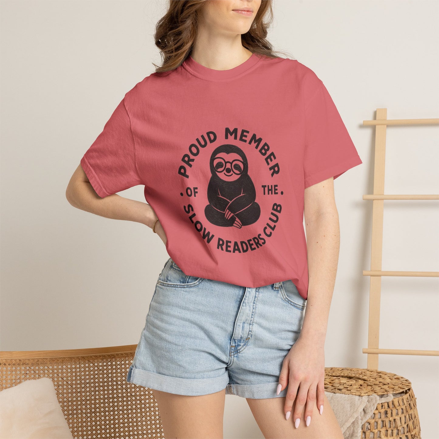 "Proud Member of the Slow Readers Club" Graphic Tee
