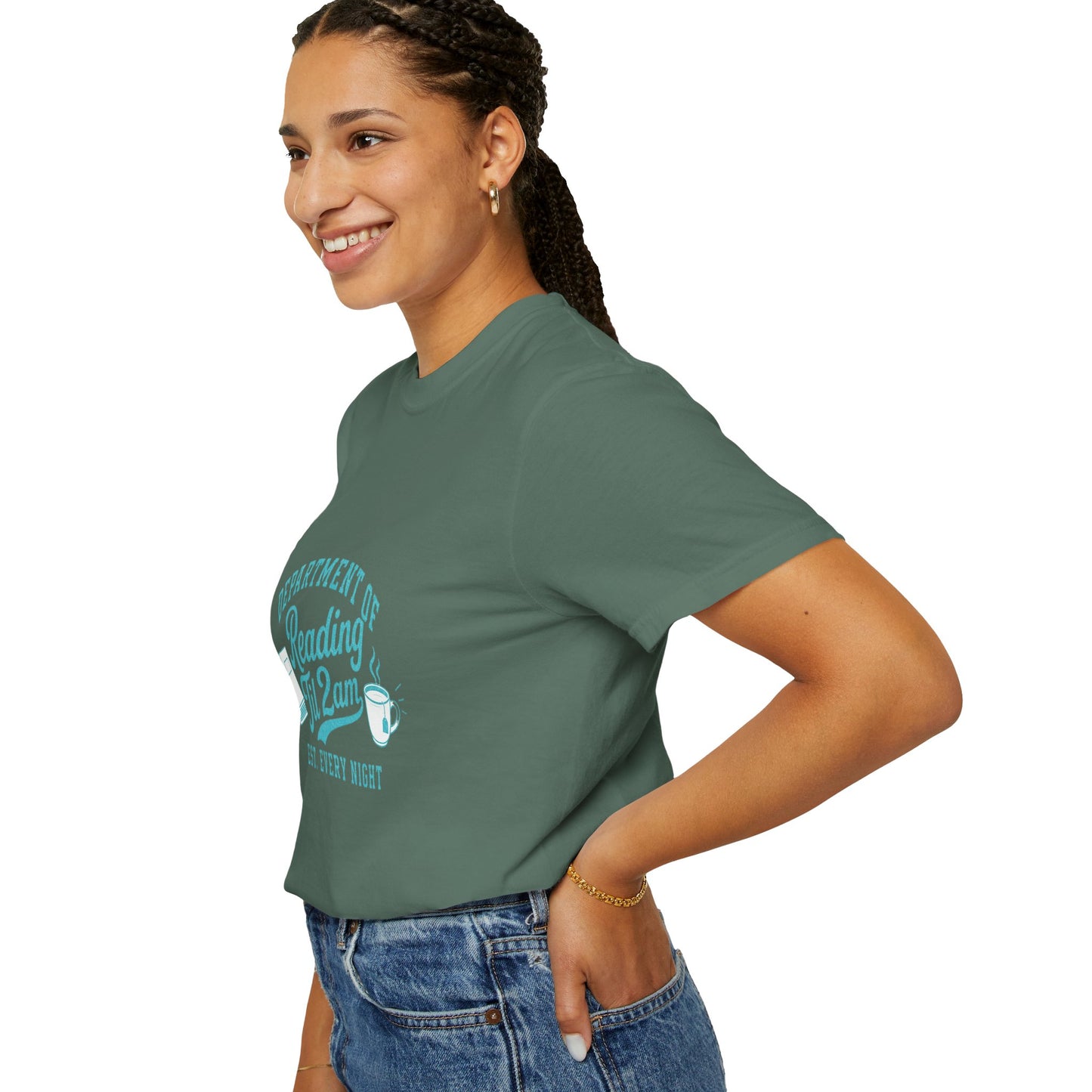 "Department of Reading 'Til 2AM: T-Shirt — Graphic Reading Tee