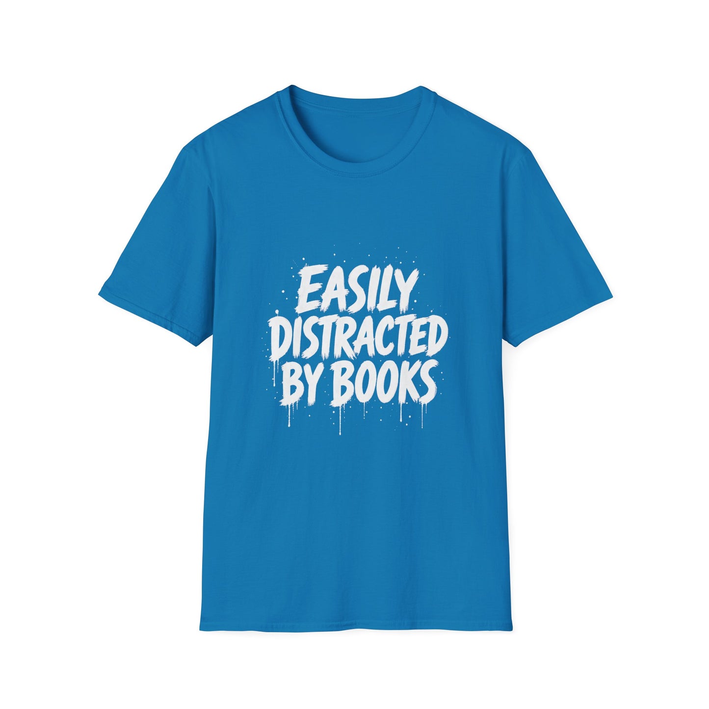 Lightweight Fabric - "Easily Distracted by Books" T‑Shirt