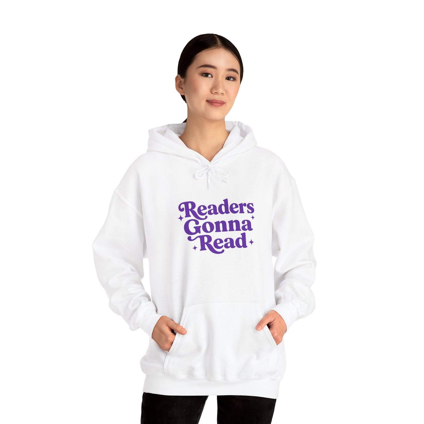 "Readers Gonna Read" Hoodie — Cozy Book Lover Pullover