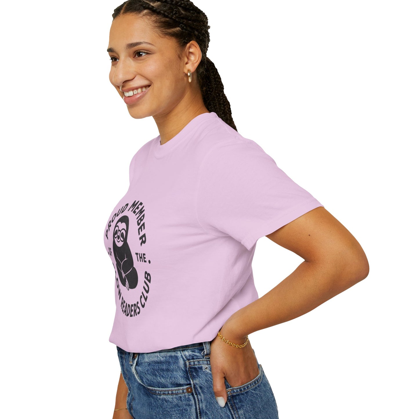 "Proud Member of the Slow Readers Club" Graphic Tee