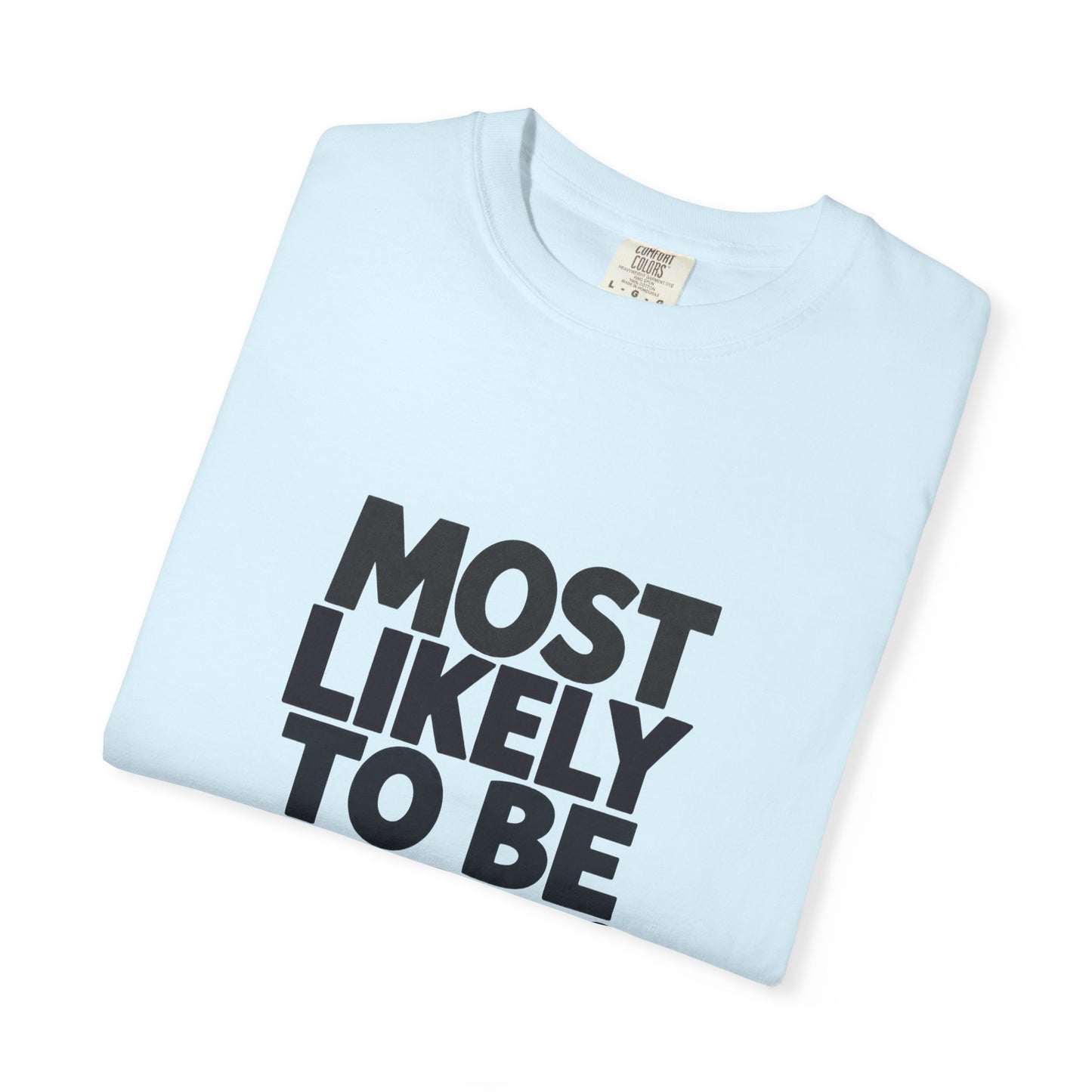 Horror Reader T-Shirt — "Most Likely to Be Reading Horror" Graphic Tee