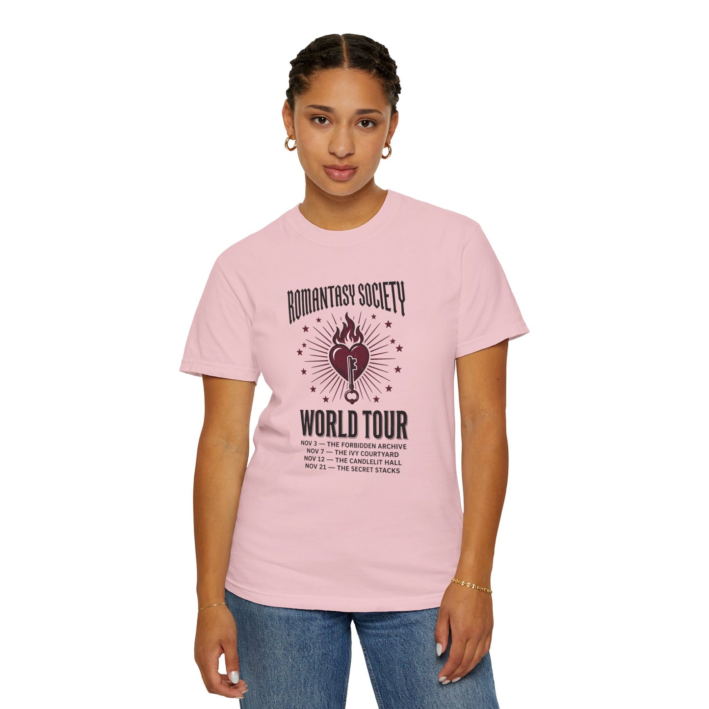 "Romantasy Society World Tour" Graphic T-Shirt