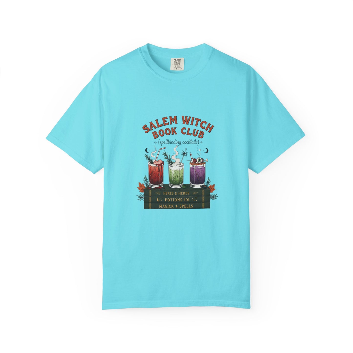 "Salem Witch Book Club" T-Shirt — Whimsical Witchy Reading Tee