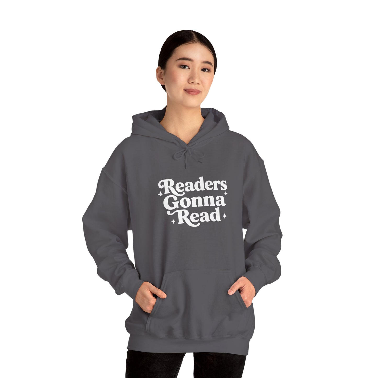 "Readers Gonna Read" Hoodie — Cozy Book Lover Pullover