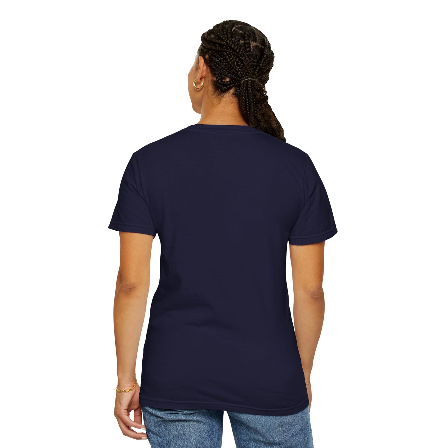 "Books & Cats" T-Shirt — Cozy Bookshop Window Graphic Tee