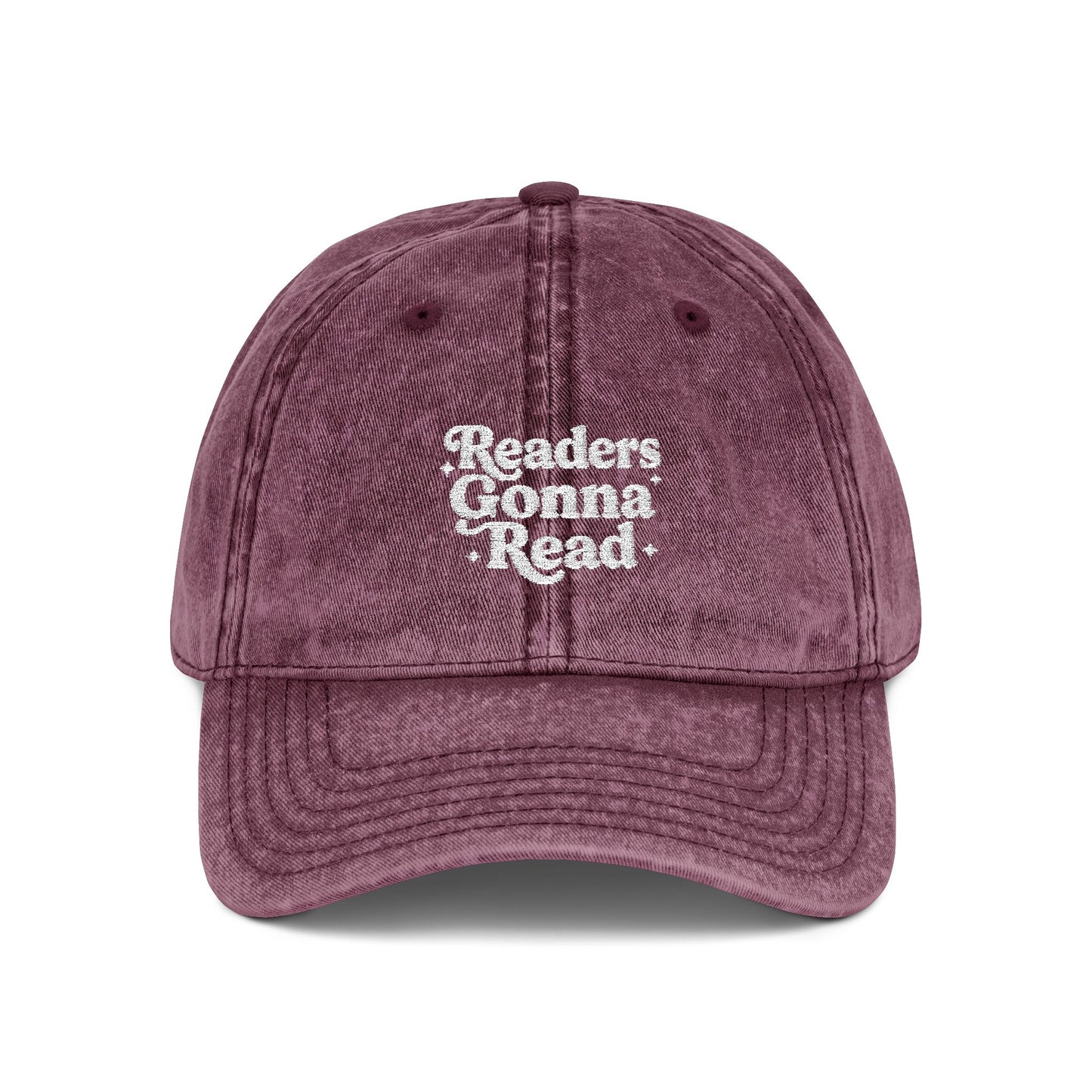 "Readers Gonna Read" Vintage Embroidered Cap
