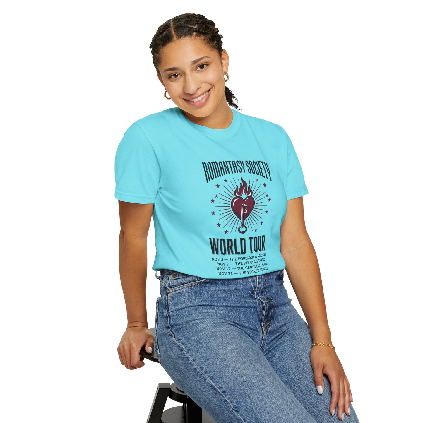 "Romantasy Society World Tour" Graphic T-Shirt