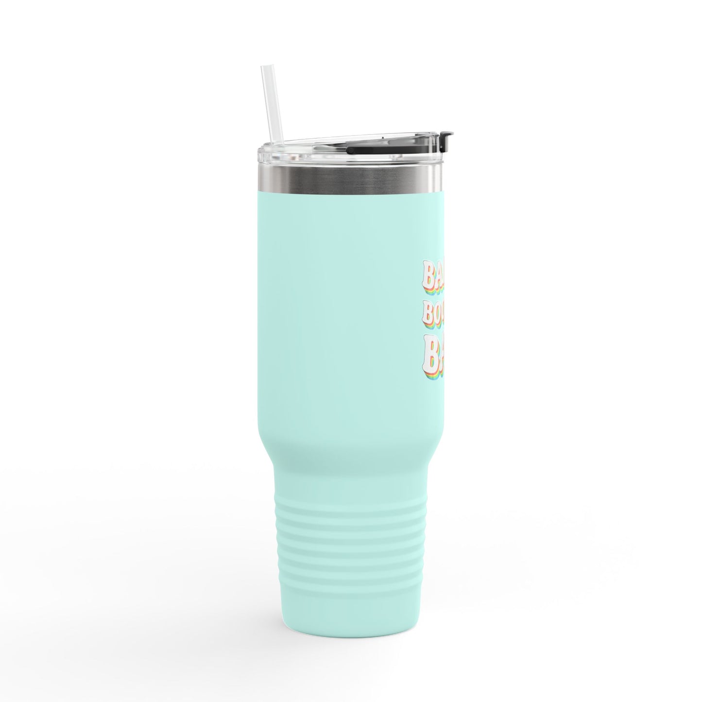 "Badass Bookish Babe" 40oz Insulated Travel Mug