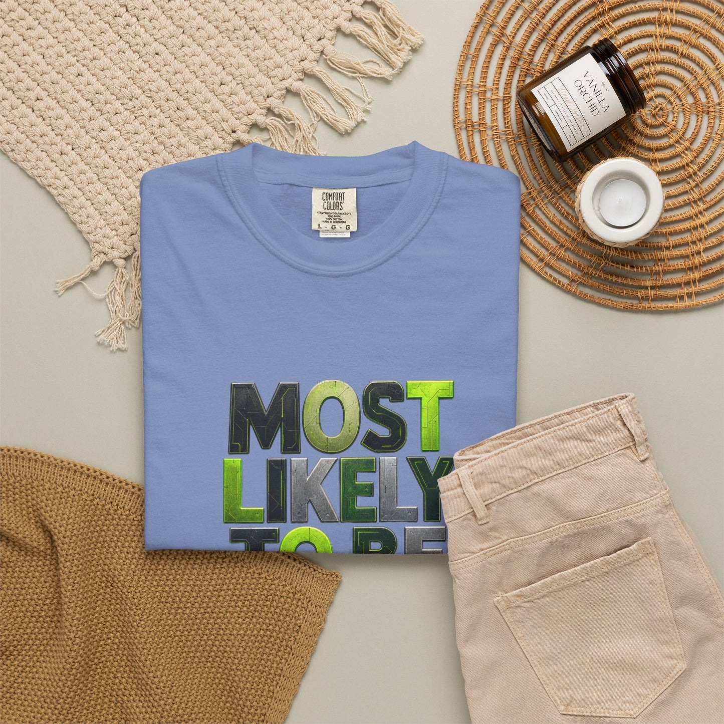 "Most Likely To Be Reading Sci‑Fi" T-Shirt for Science Fiction Book Lovers