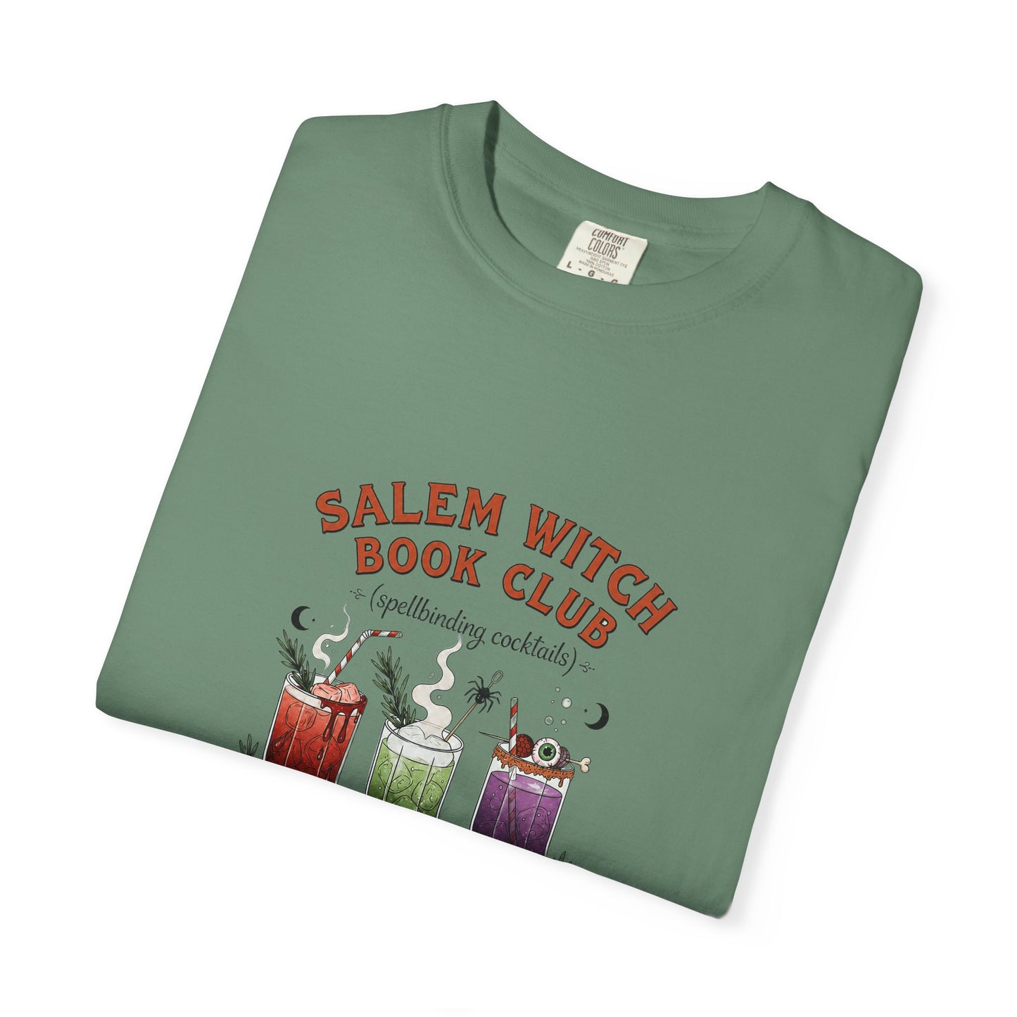 "Salem Witch Book Club" T-Shirt — Whimsical Witchy Reading Tee
