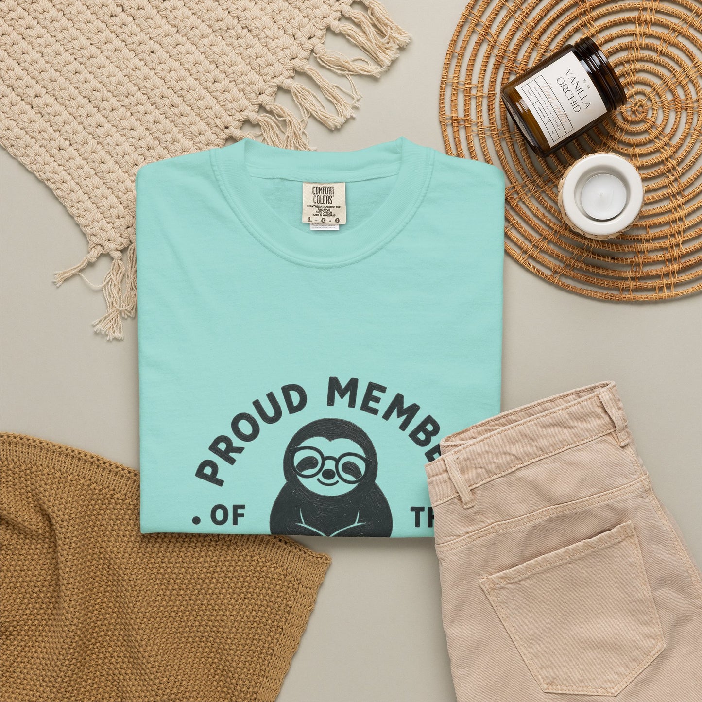 "Proud Member of the Slow Readers Club" Graphic Tee