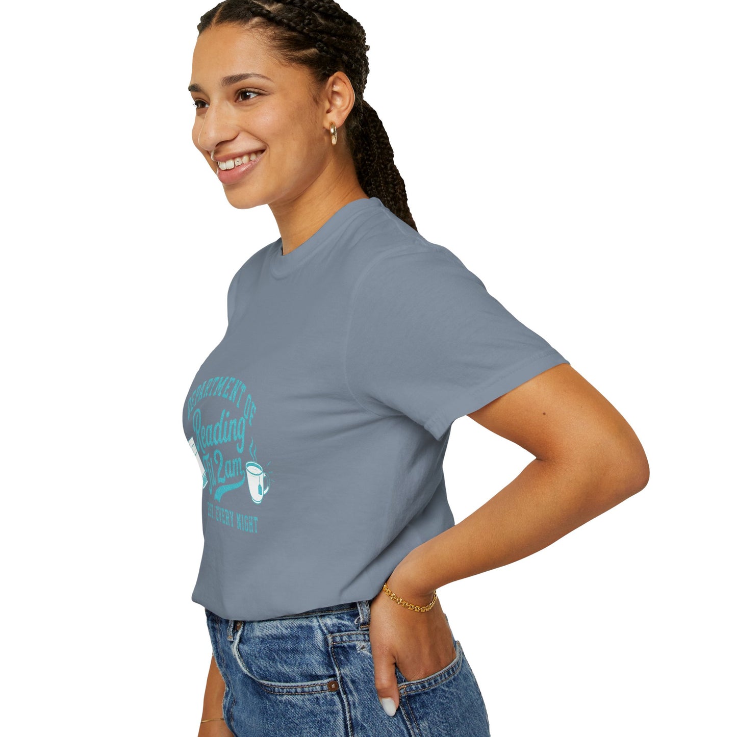 "Department of Reading 'Til 2AM: T-Shirt — Graphic Reading Tee