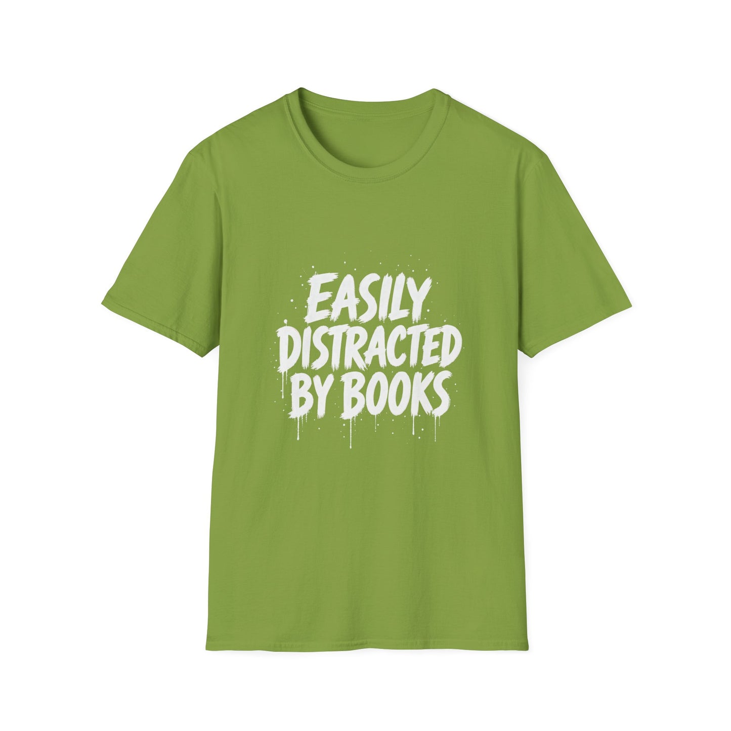 Lightweight Fabric - "Easily Distracted by Books" T‑Shirt