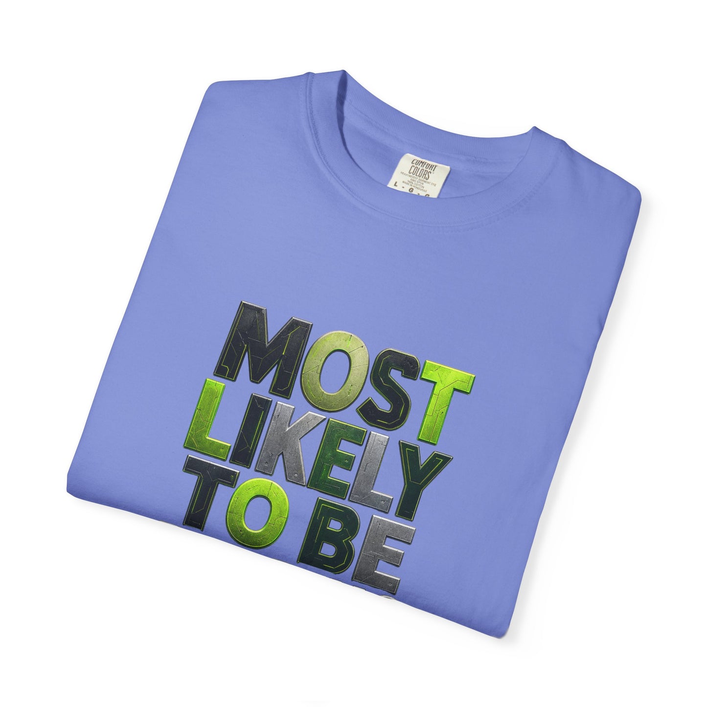 "Most Likely To Be Reading Sci‑Fi" T-Shirt for Science Fiction Book Lovers