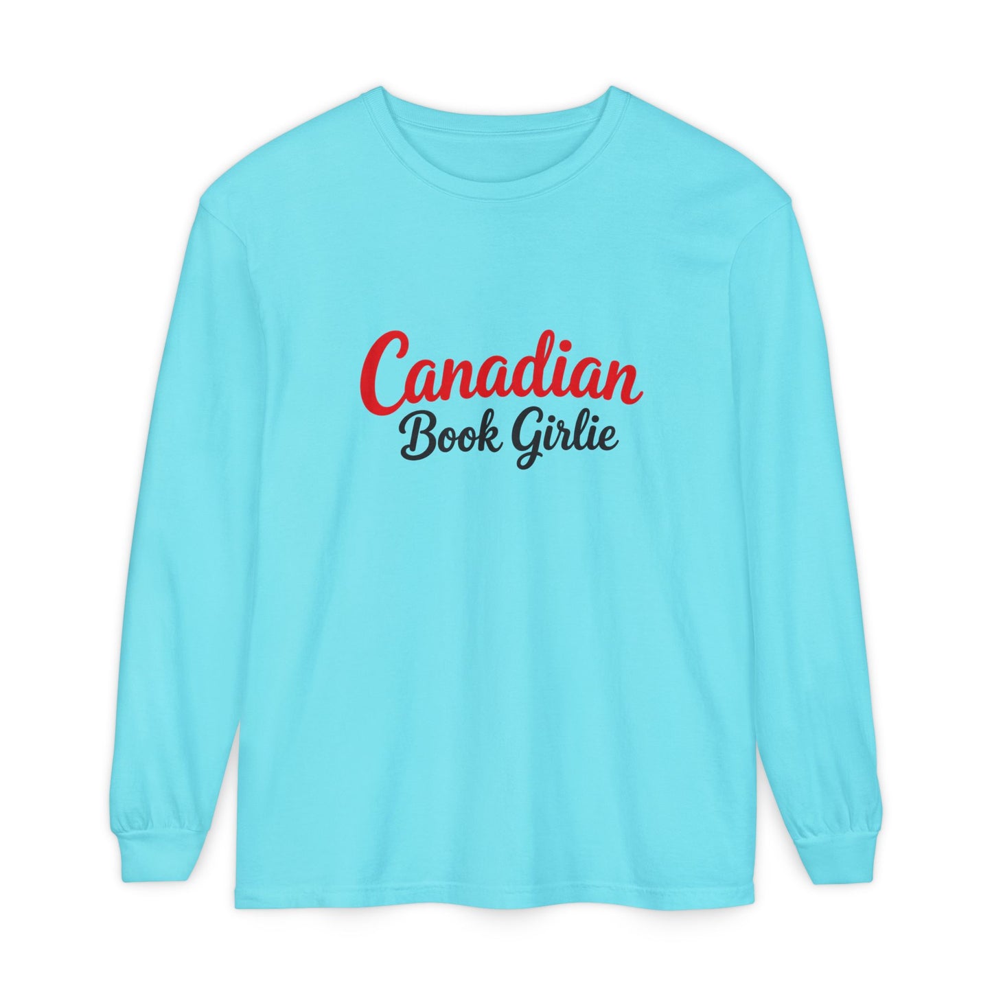 "Canadian Book Girlie" Long Sleeve Tee