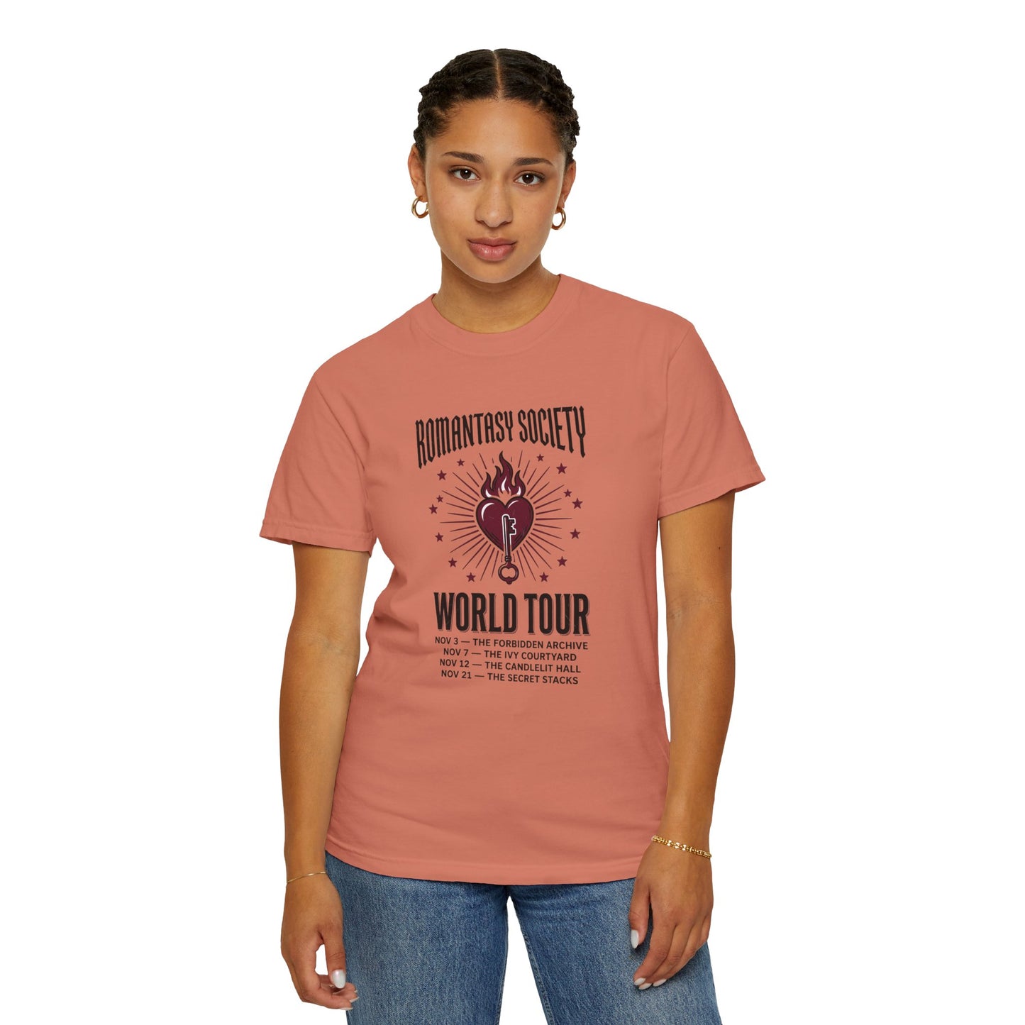 "Romantasy Society World Tour" Graphic T-Shirt