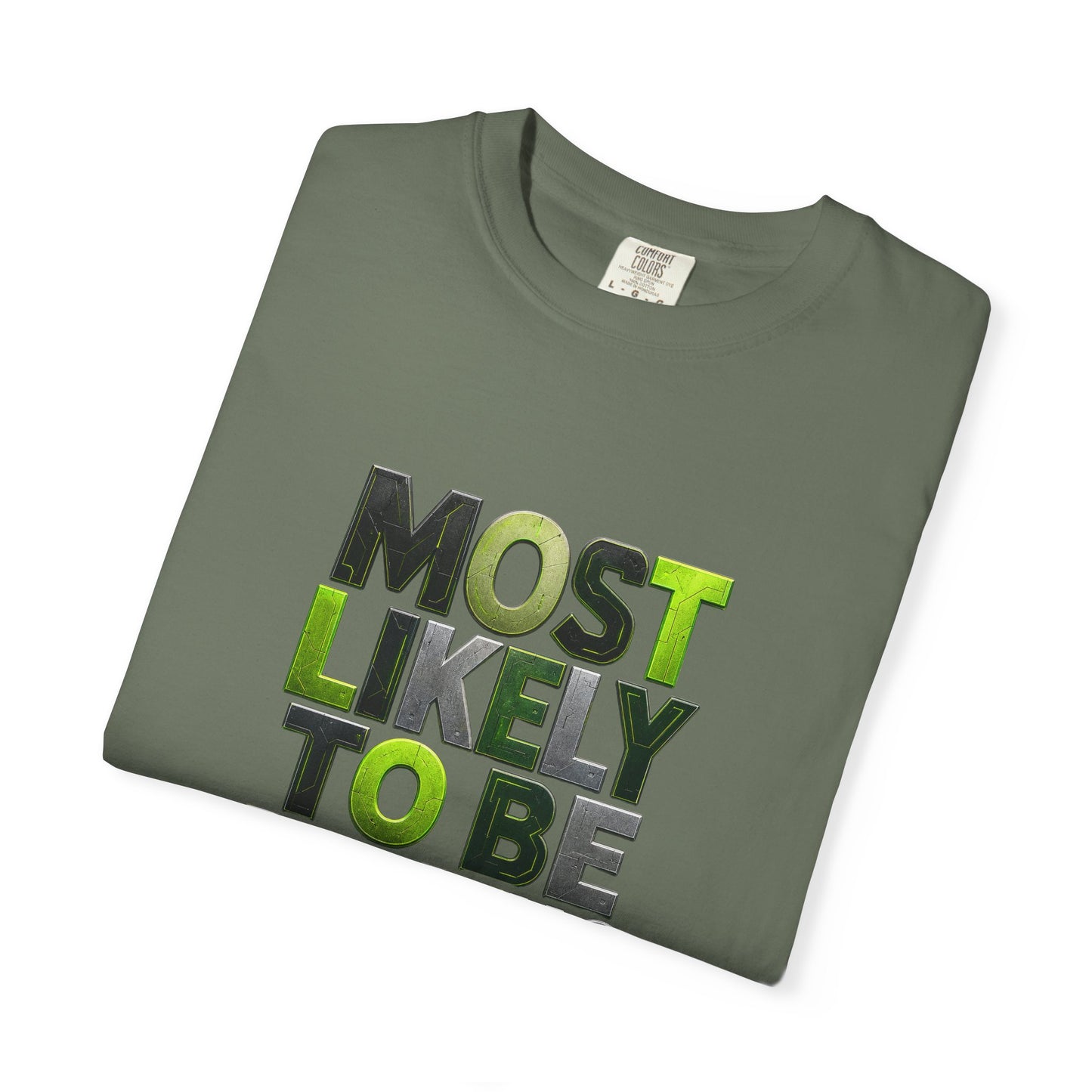 "Most Likely To Be Reading Sci‑Fi" T-Shirt for Science Fiction Book Lovers