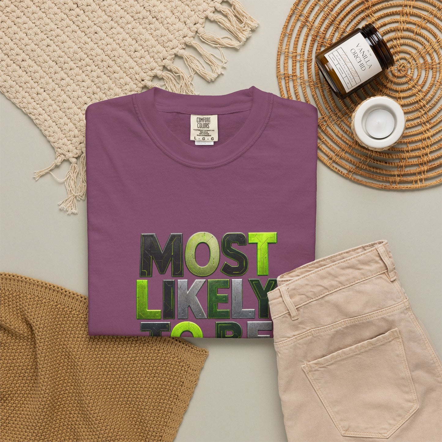 "Most Likely To Be Reading Sci‑Fi" T-Shirt for Science Fiction Book Lovers