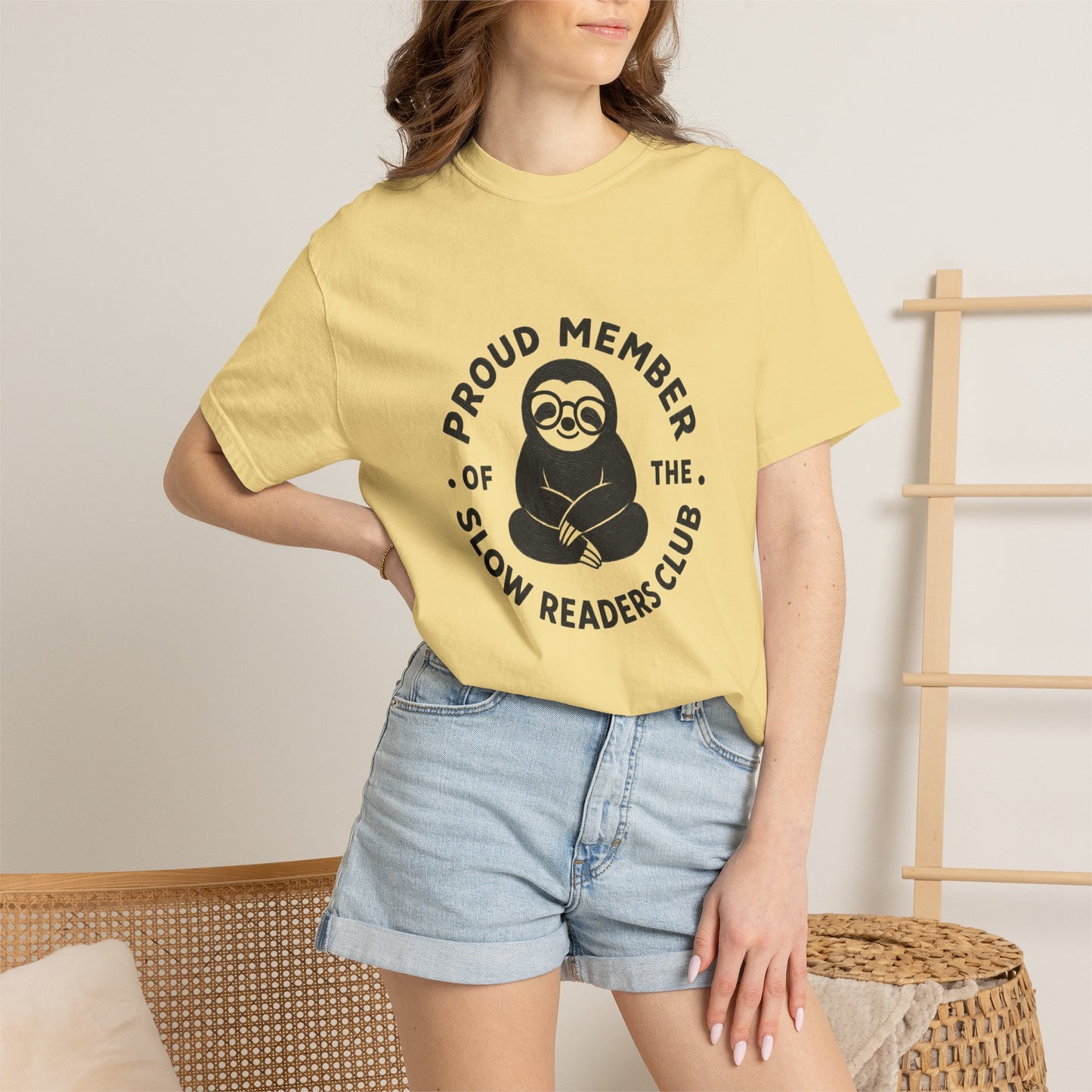 "Proud Member of the Slow Readers Club" Graphic Tee