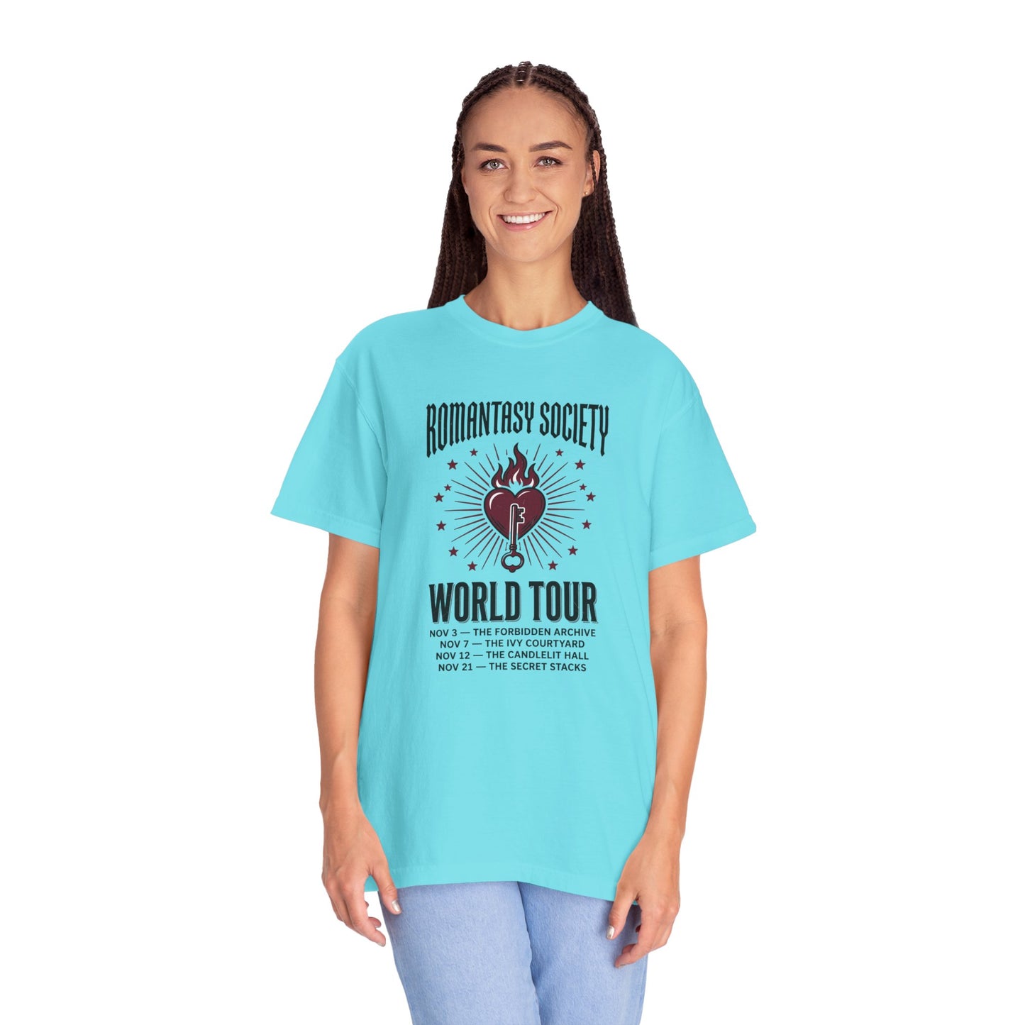 "Romantasy Society World Tour" Graphic T-Shirt