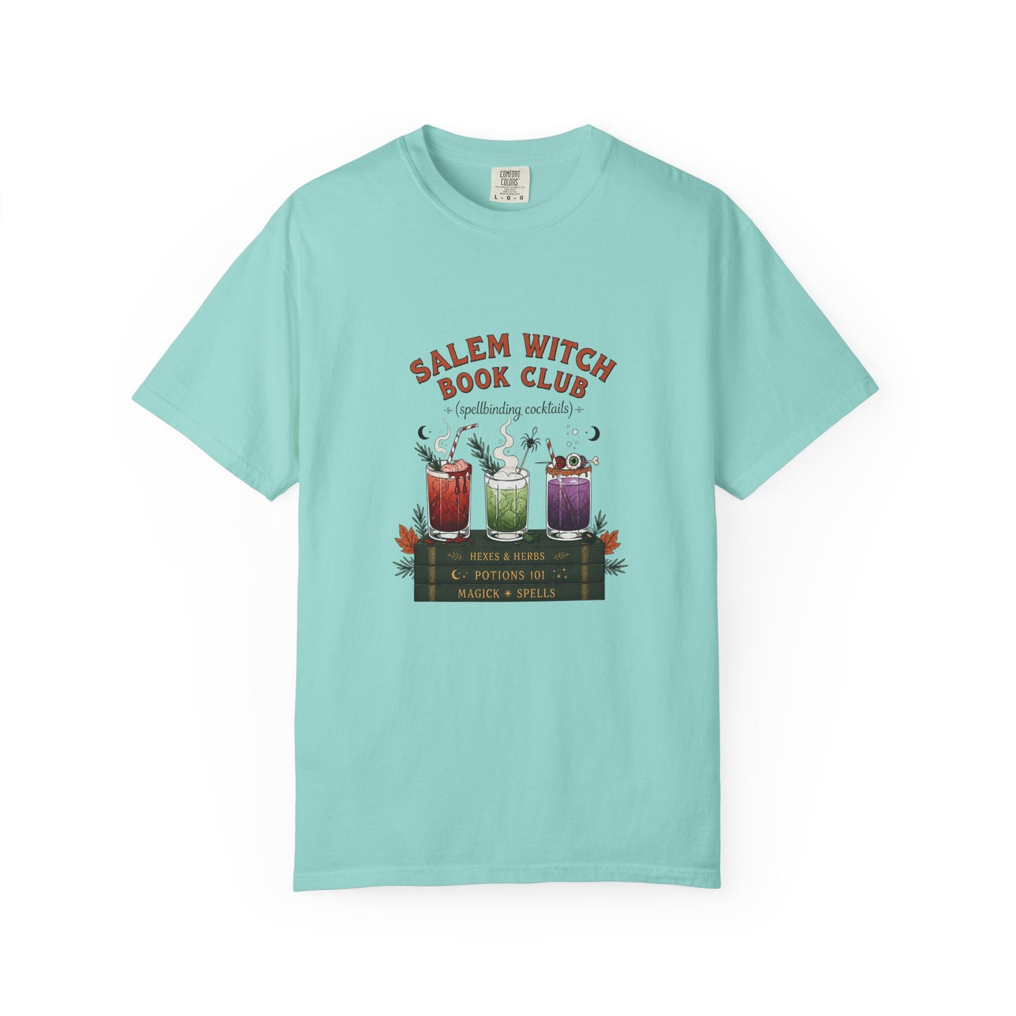 "Salem Witch Book Club" T-Shirt — Whimsical Witchy Reading Tee