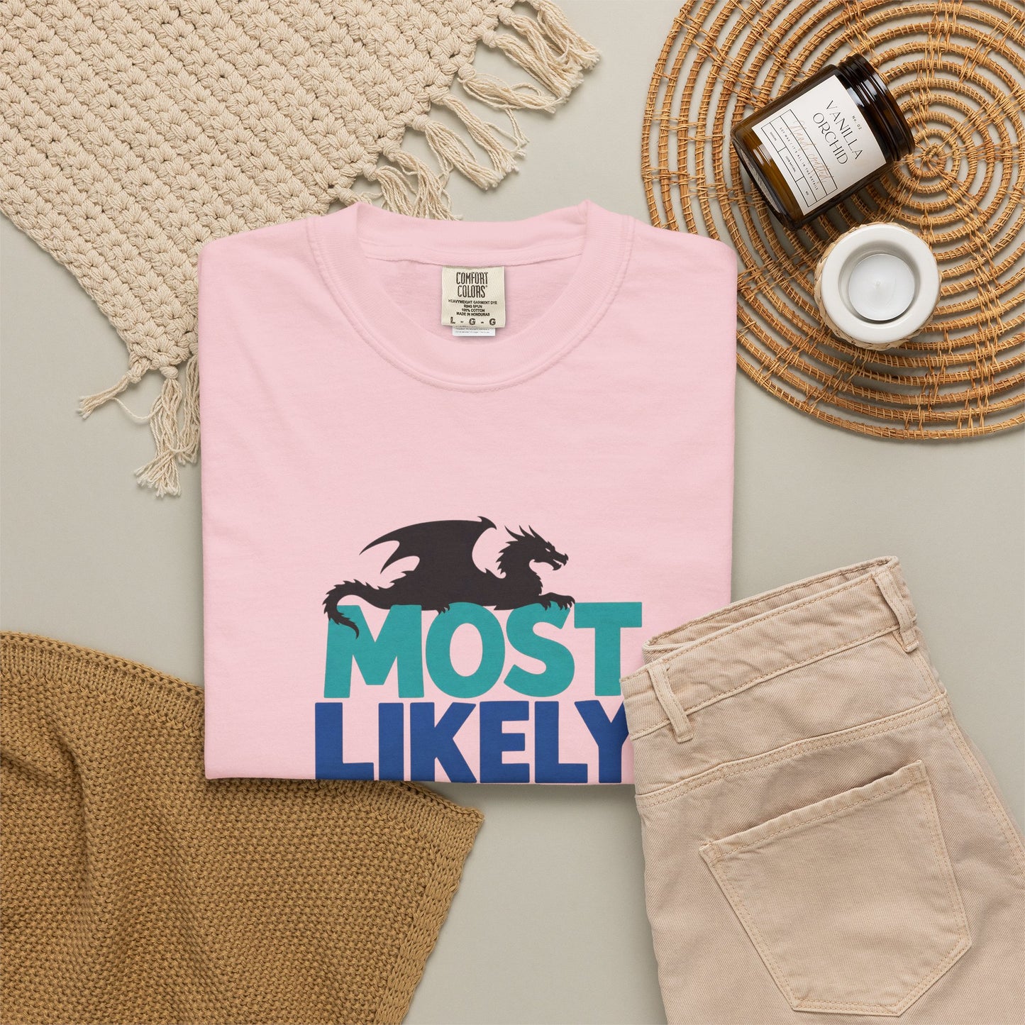 Fantasy Reader T-Shirt — "Most Likely to Be Reading Fantasy" Graphic Tee
