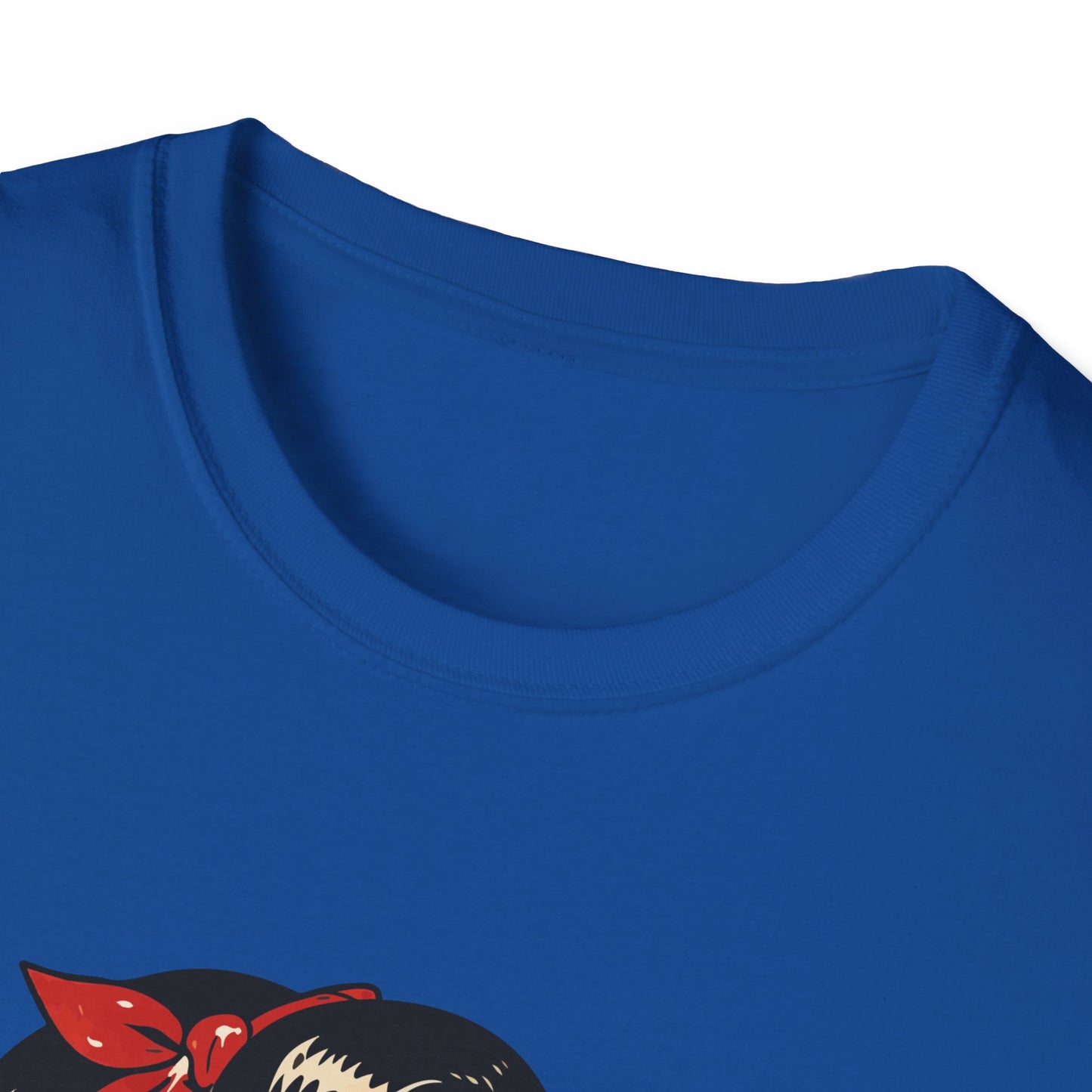 Lightweight Fabric - Vintage Pin-up Reading Tee — "Smutty Content" Graphic T-Shirt