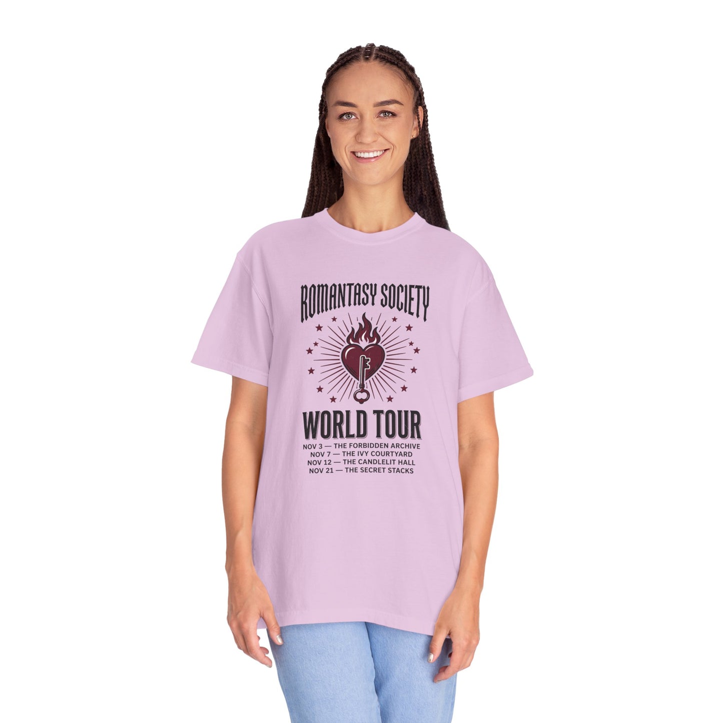 "Romantasy Society World Tour" Graphic T-Shirt