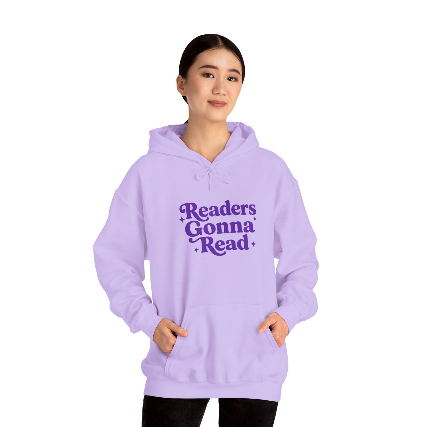 "Readers Gonna Read" Hoodie — Cozy Book Lover Pullover