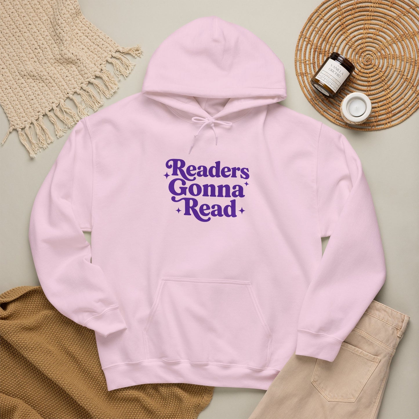 "Readers Gonna Read" Hoodie — Cozy Book Lover Pullover