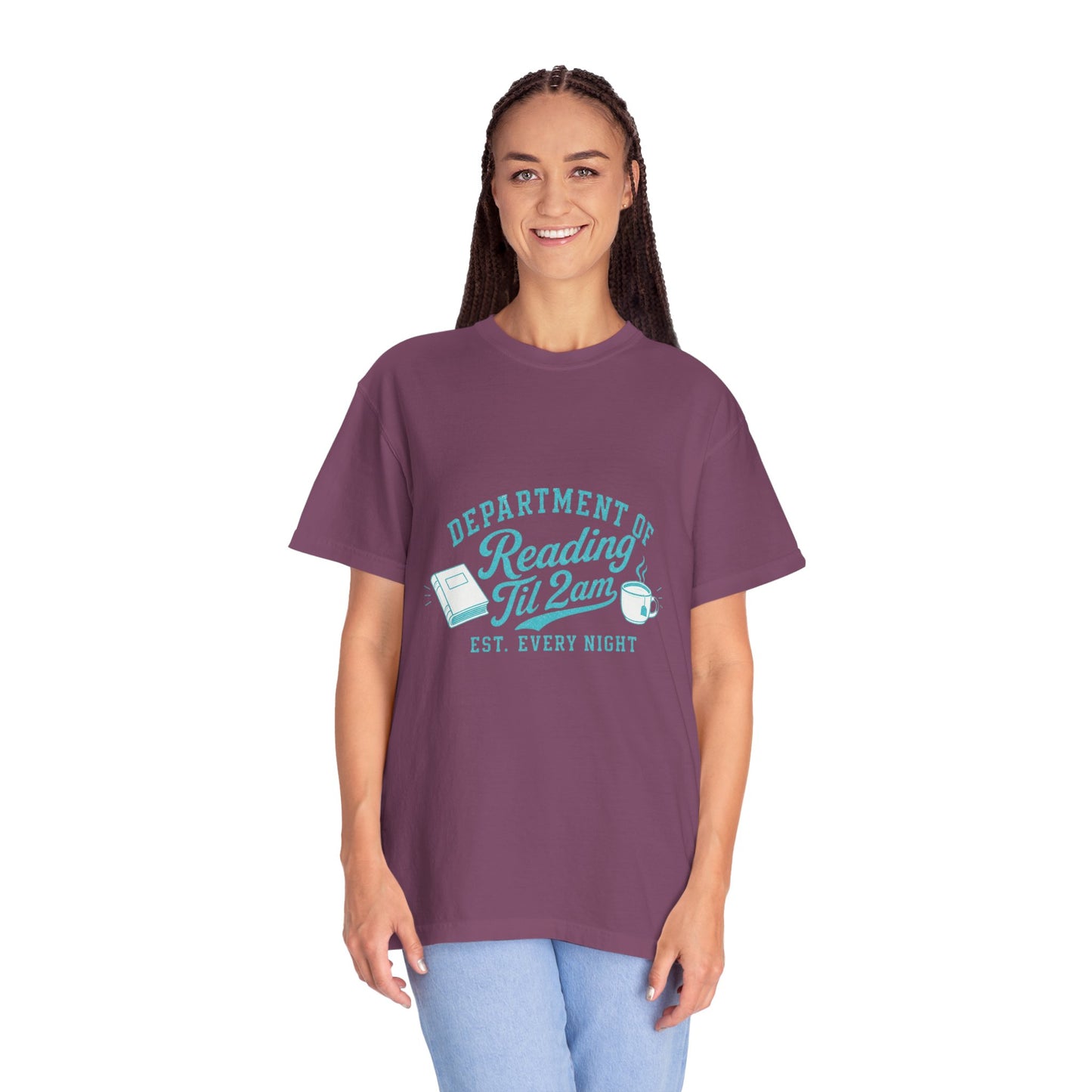 "Department of Reading 'Til 2AM: T-Shirt — Graphic Reading Tee