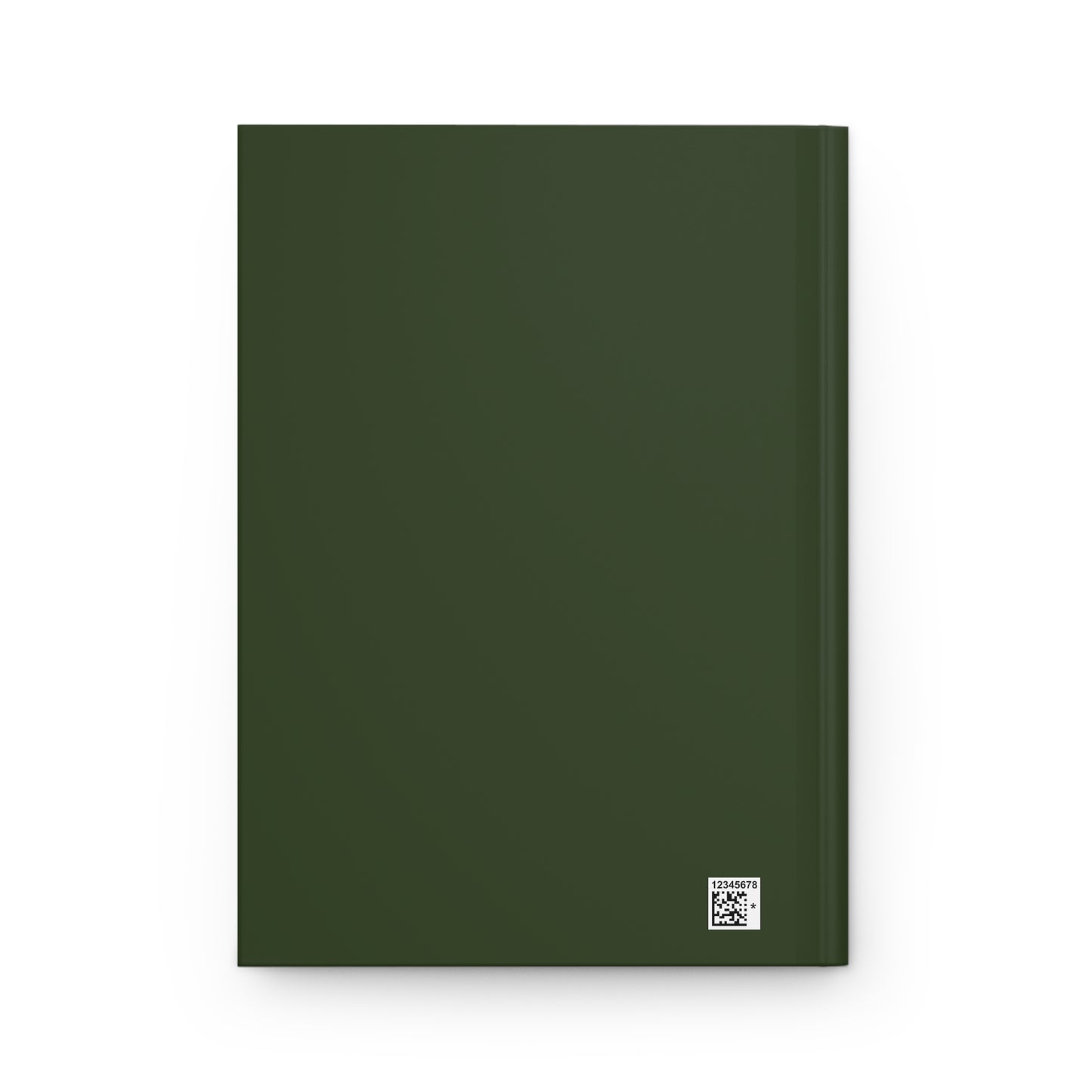 Hardcover Journal — "Talk Bookish To Me" Cat Coffee Reading Notebook
