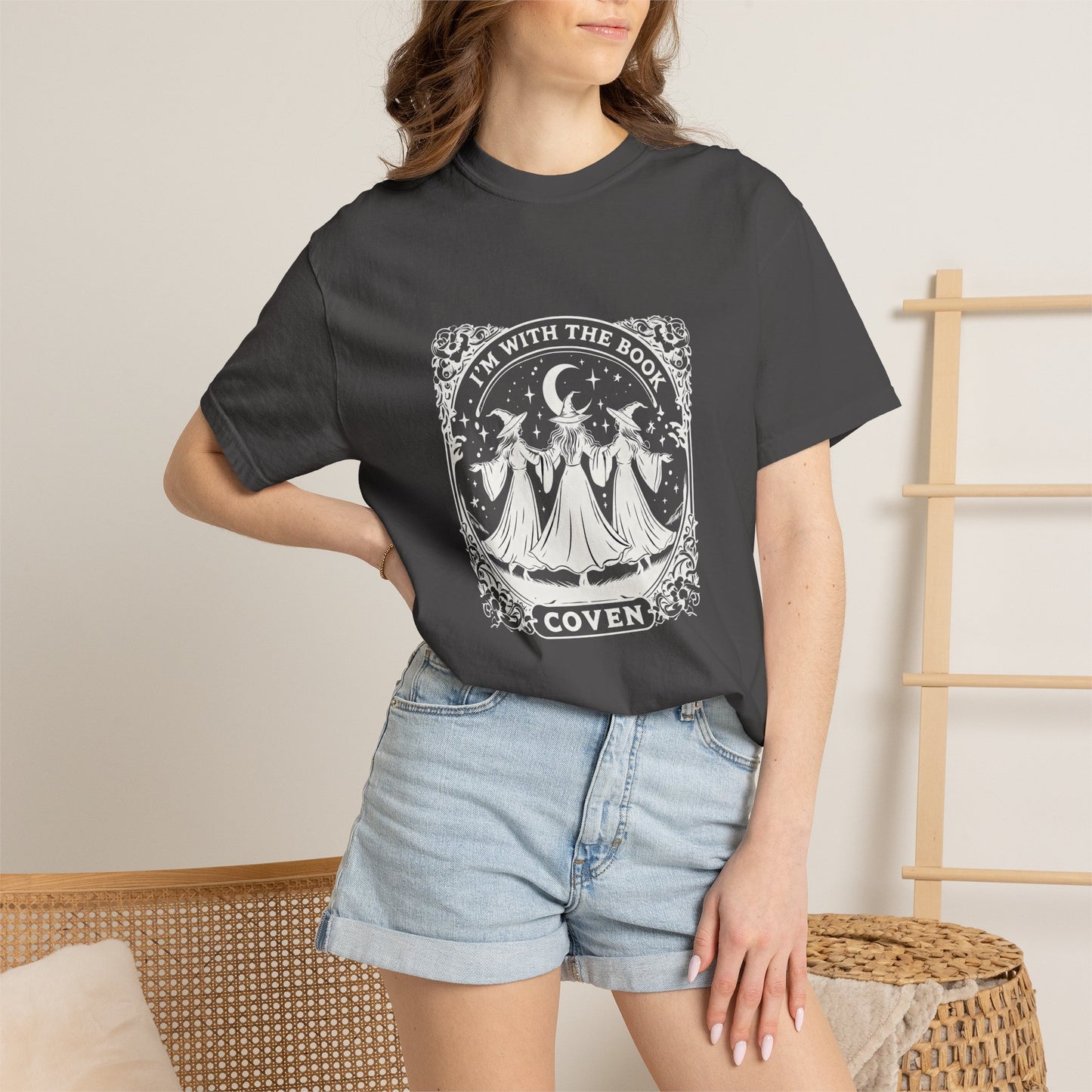 Coven "I'm With The Book" Graphic T-Shirt