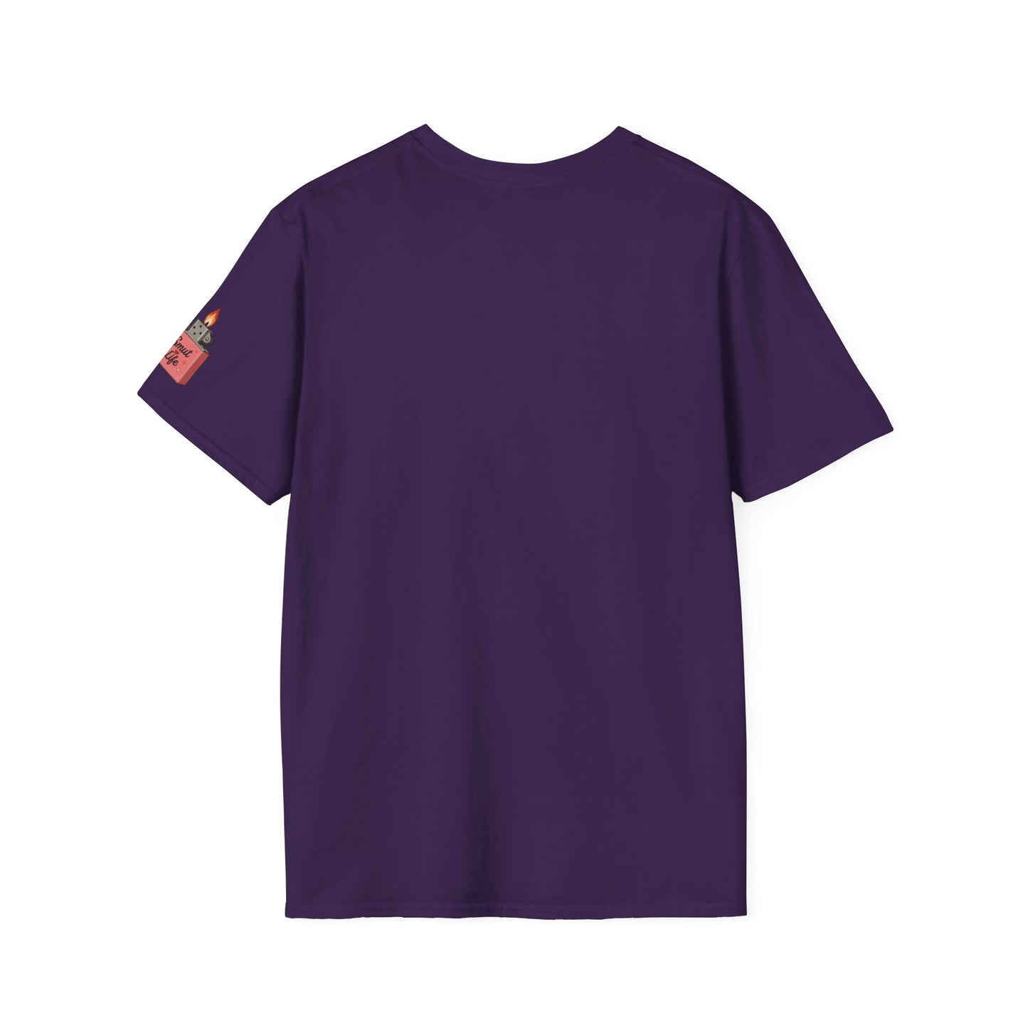 Lightweight Fabric - Vintage Pin-up Reading Tee — "Smutty Content" Graphic T-Shirt