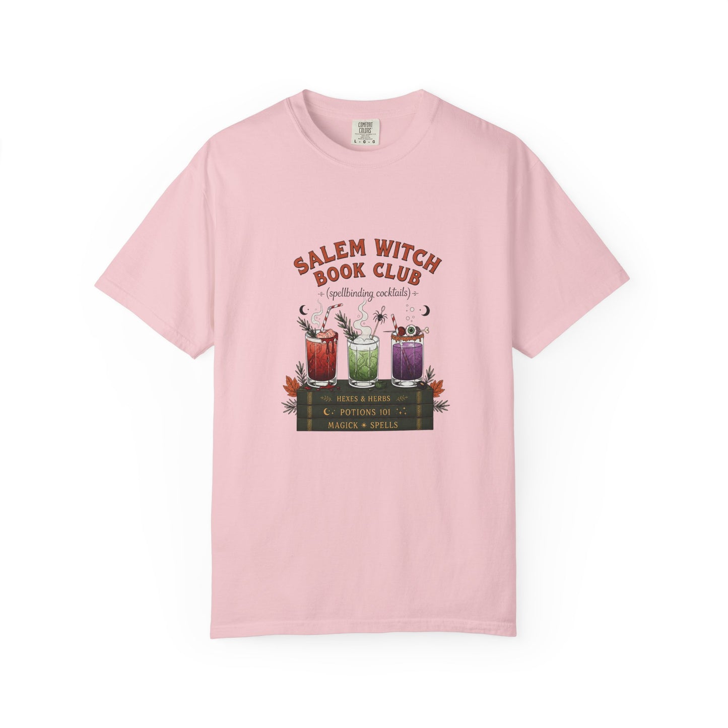 "Salem Witch Book Club" T-Shirt — Whimsical Witchy Reading Tee