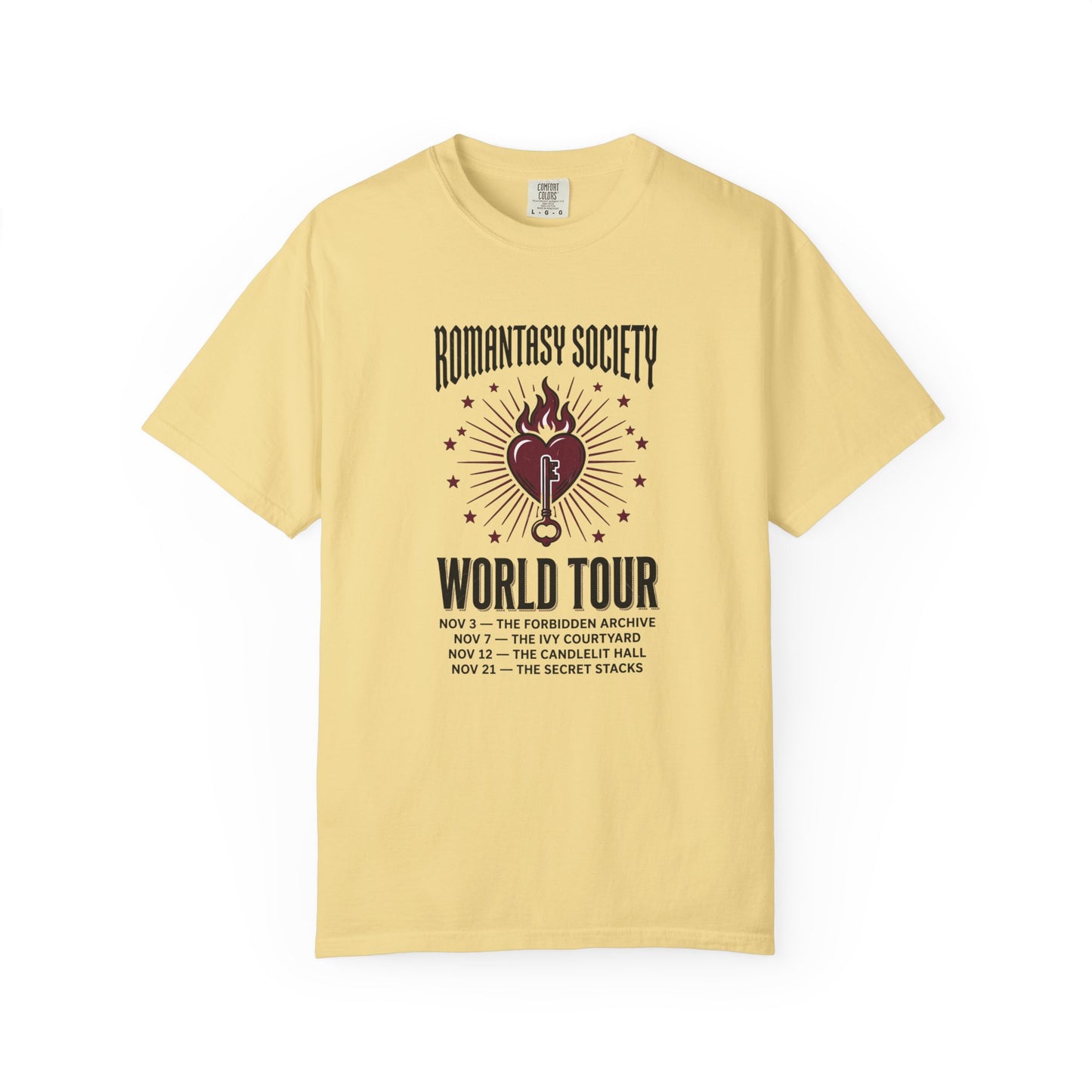 "Romantasy Society World Tour" Graphic T-Shirt