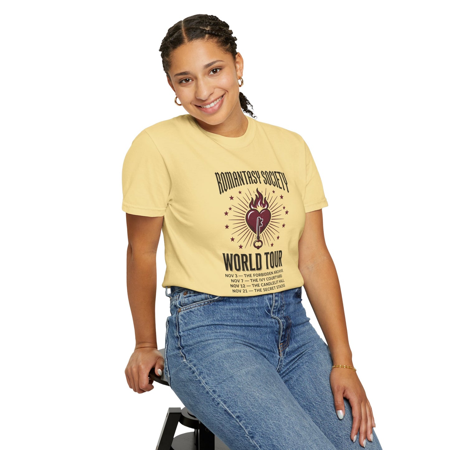 "Romantasy Society World Tour" Graphic T-Shirt