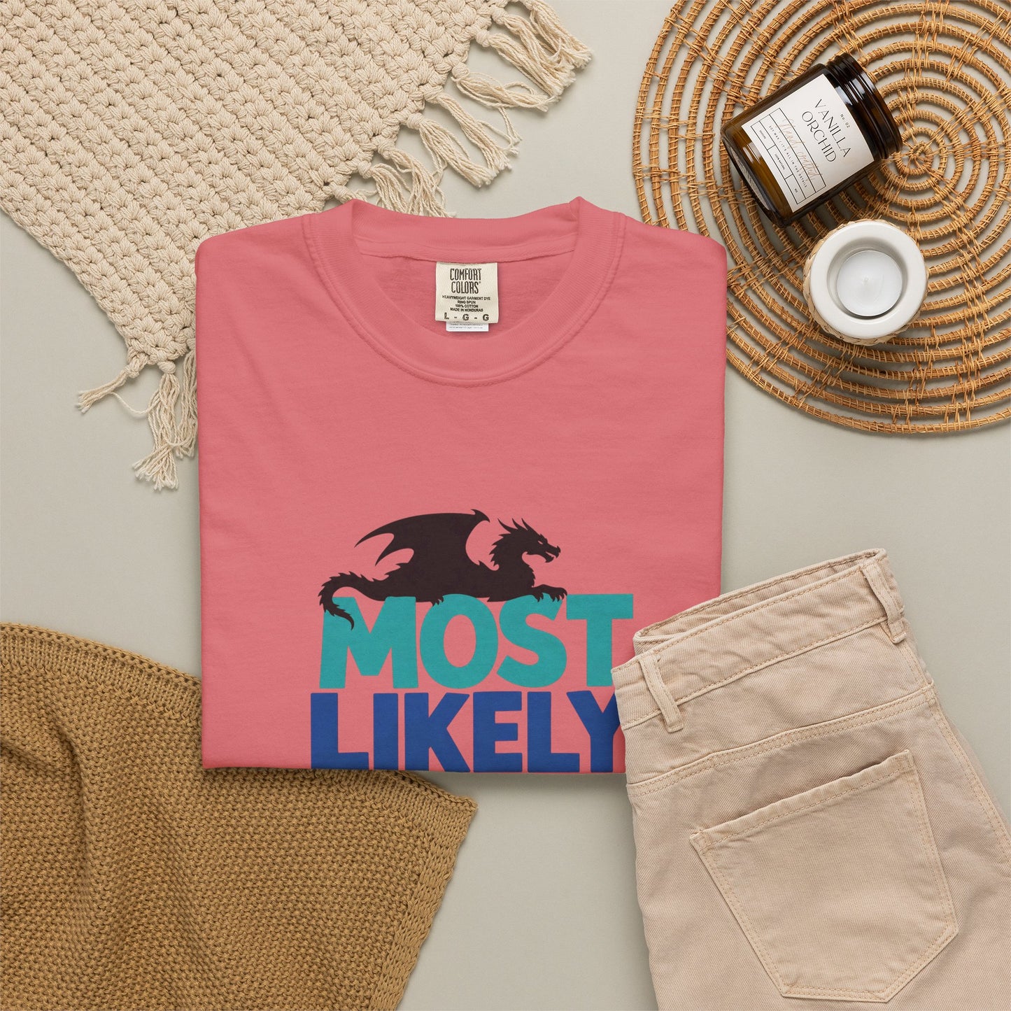 Fantasy Reader T-Shirt — "Most Likely to Be Reading Fantasy" Graphic Tee