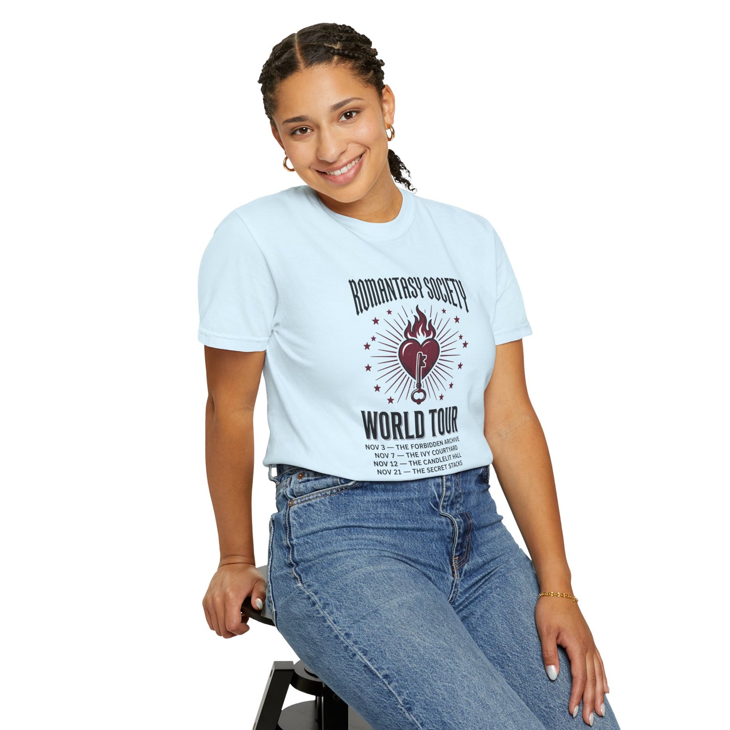 "Romantasy Society World Tour" Graphic T-Shirt