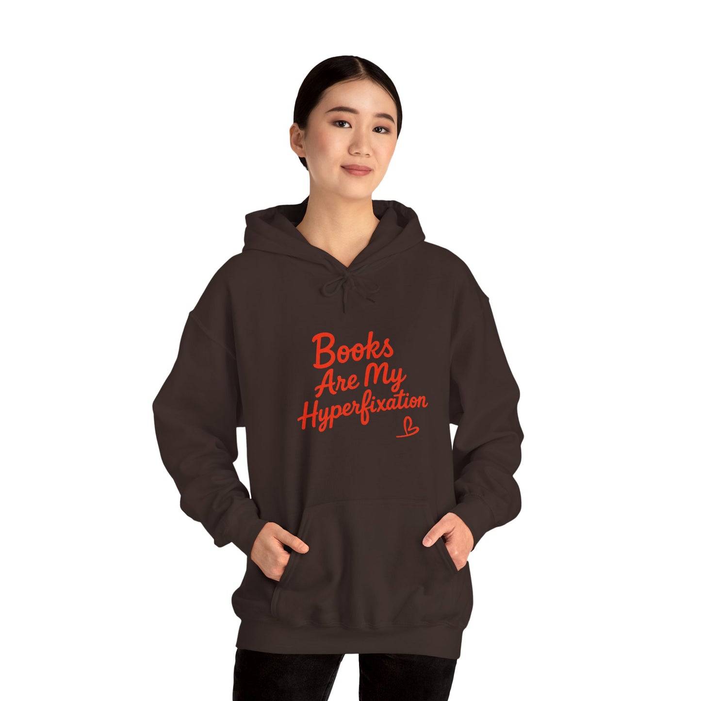 "Books Are My Hyperfixation" Neurospicy Bookish Hoodie