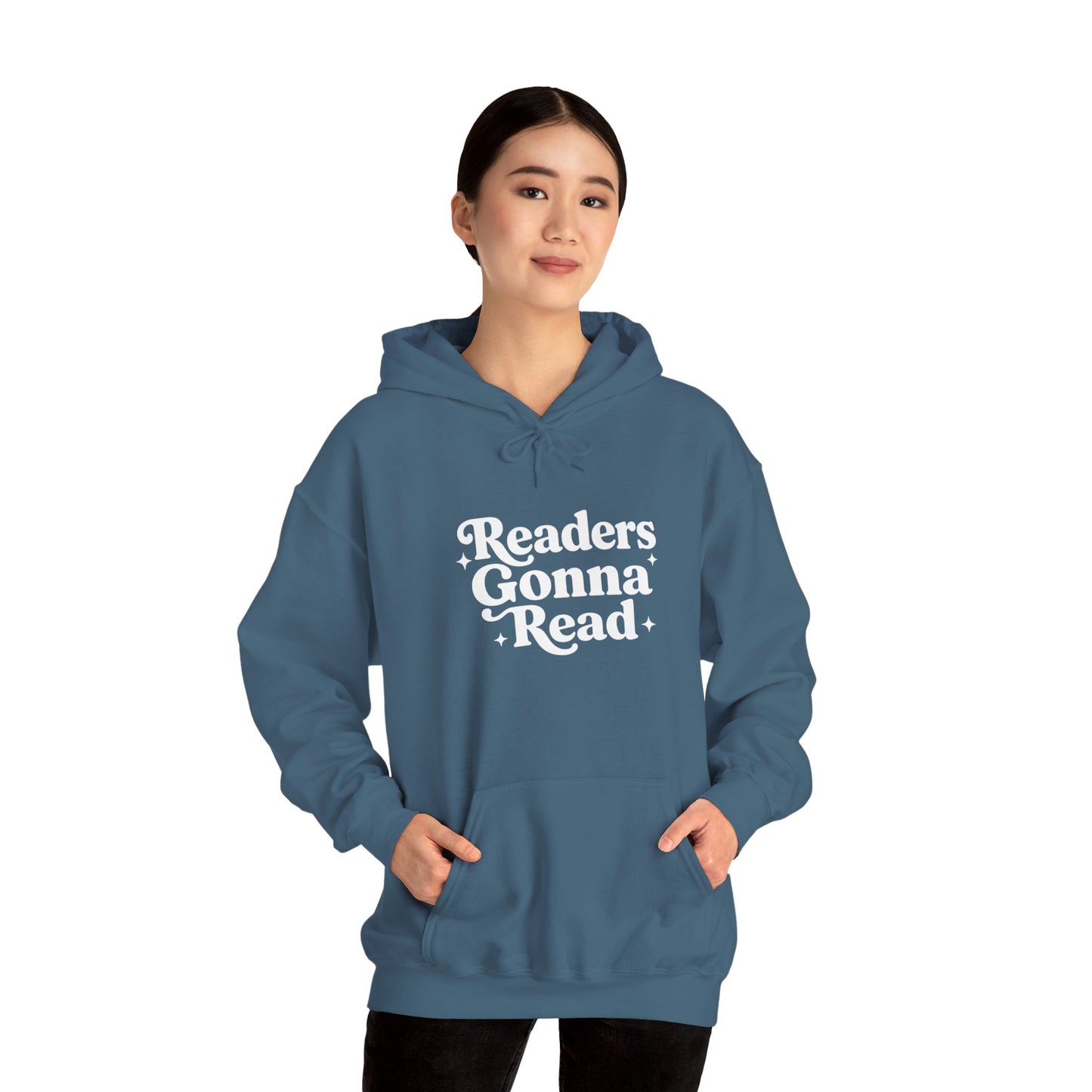 "Readers Gonna Read" Hoodie — Cozy Book Lover Pullover