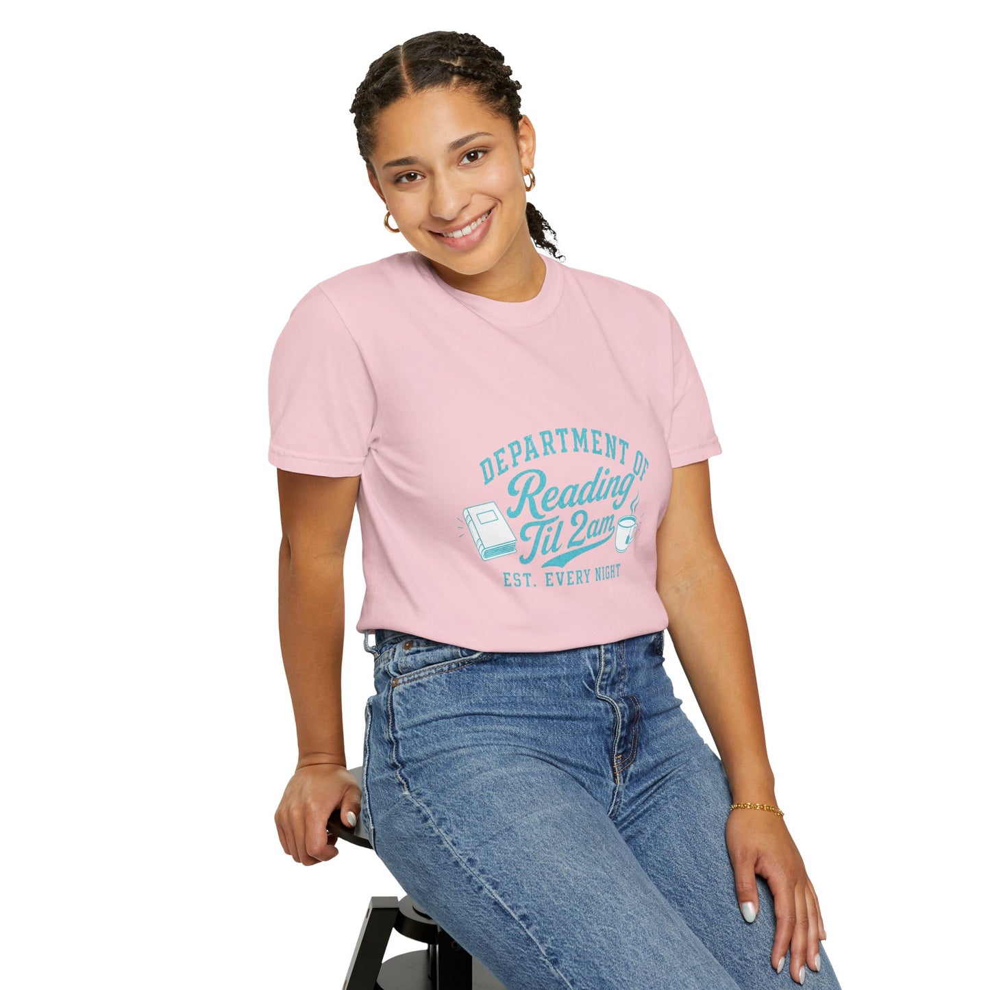 "Department of Reading 'Til 2AM: T-Shirt — Graphic Reading Tee