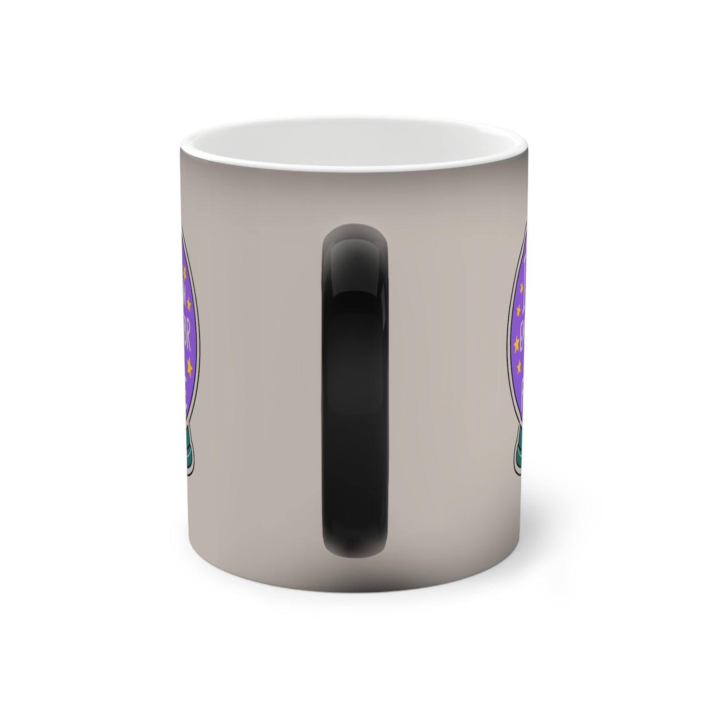 Colour-Changing Mug — “I See An Endless TBR in Your Future” Crystal Ball Design, 11oz