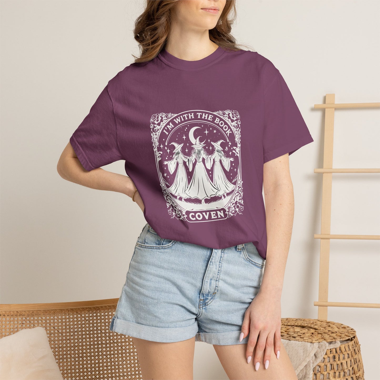 Coven "I'm With The Book" Graphic T-Shirt