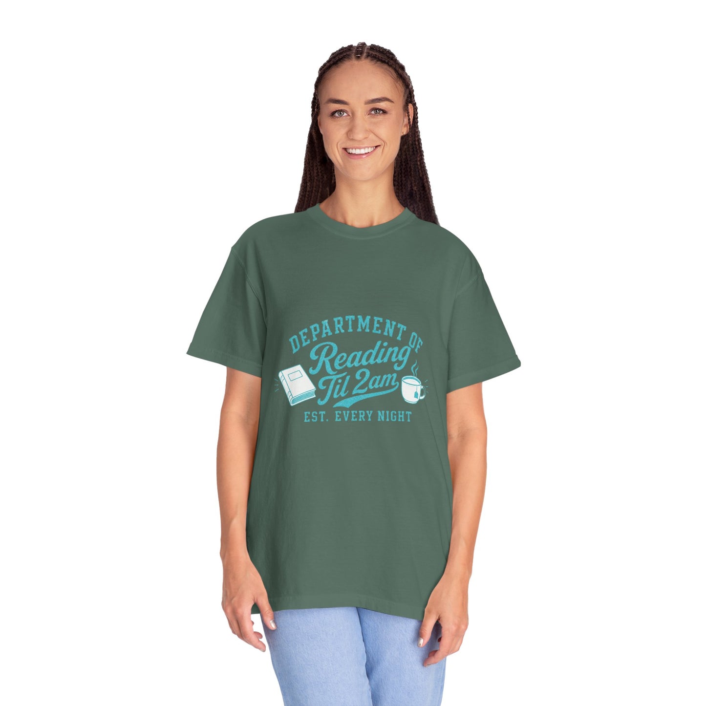 "Department of Reading 'Til 2AM: T-Shirt — Graphic Reading Tee